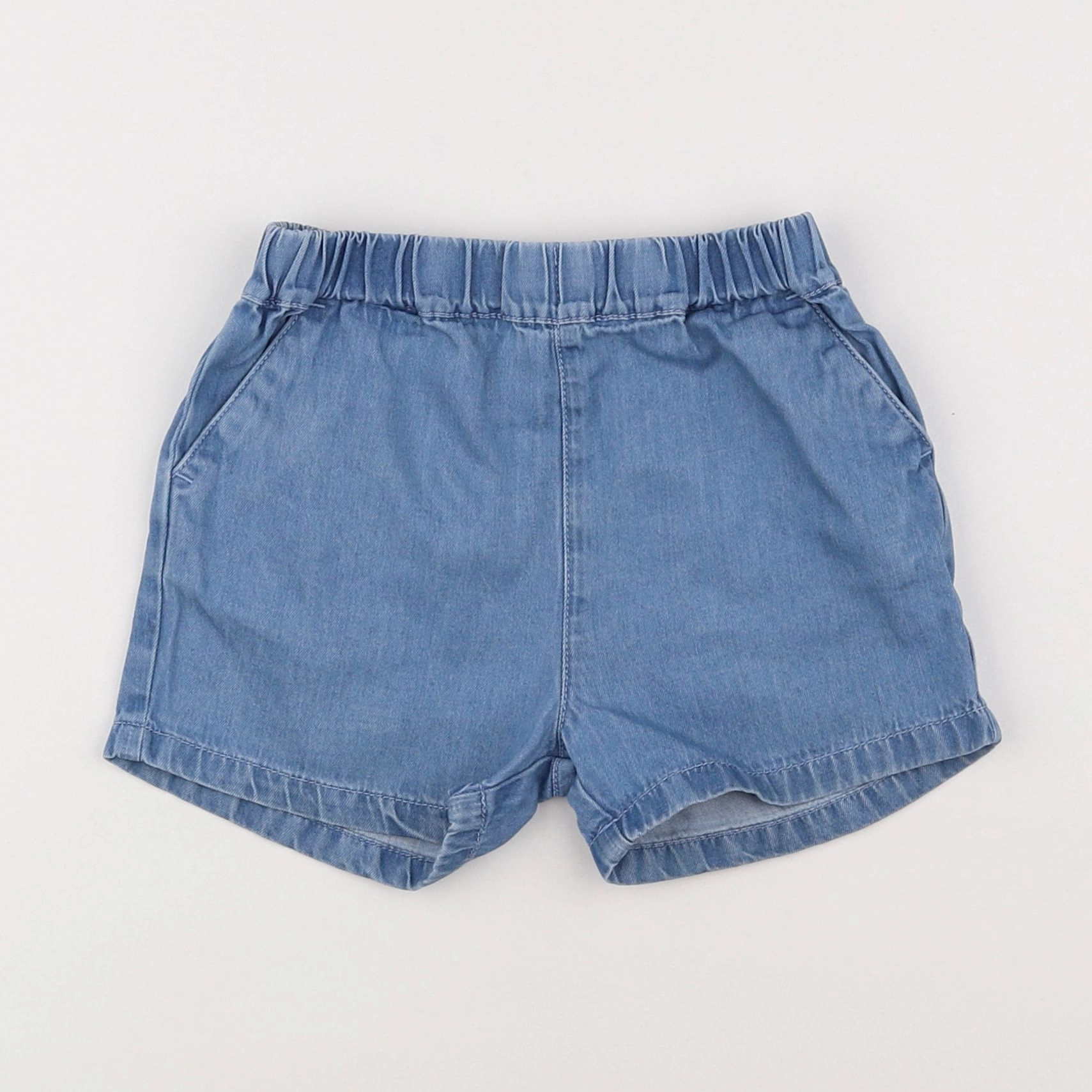 Petit Bateau - short bleu - 3 ans