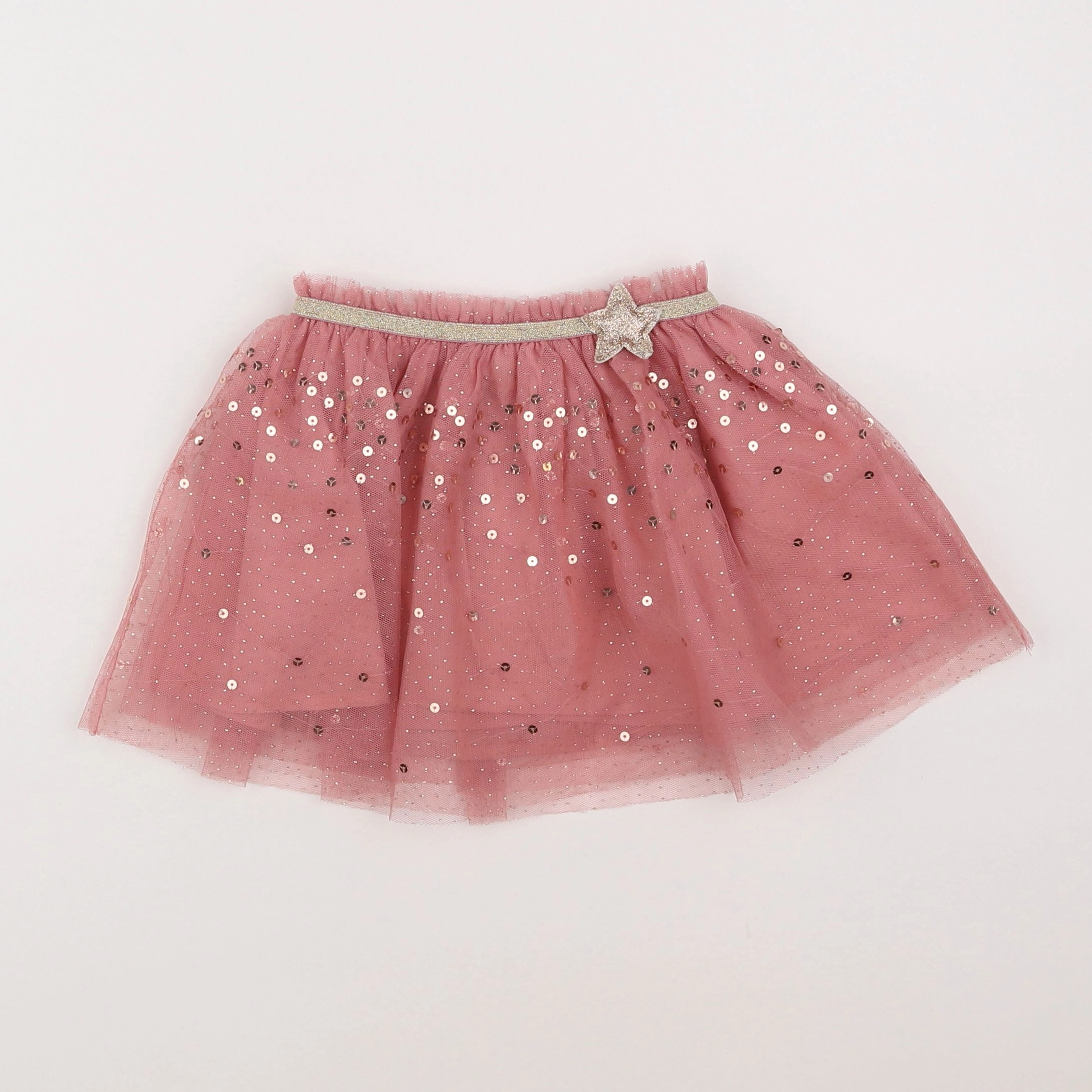 Vertbaudet - jupe rose - 2 ans
