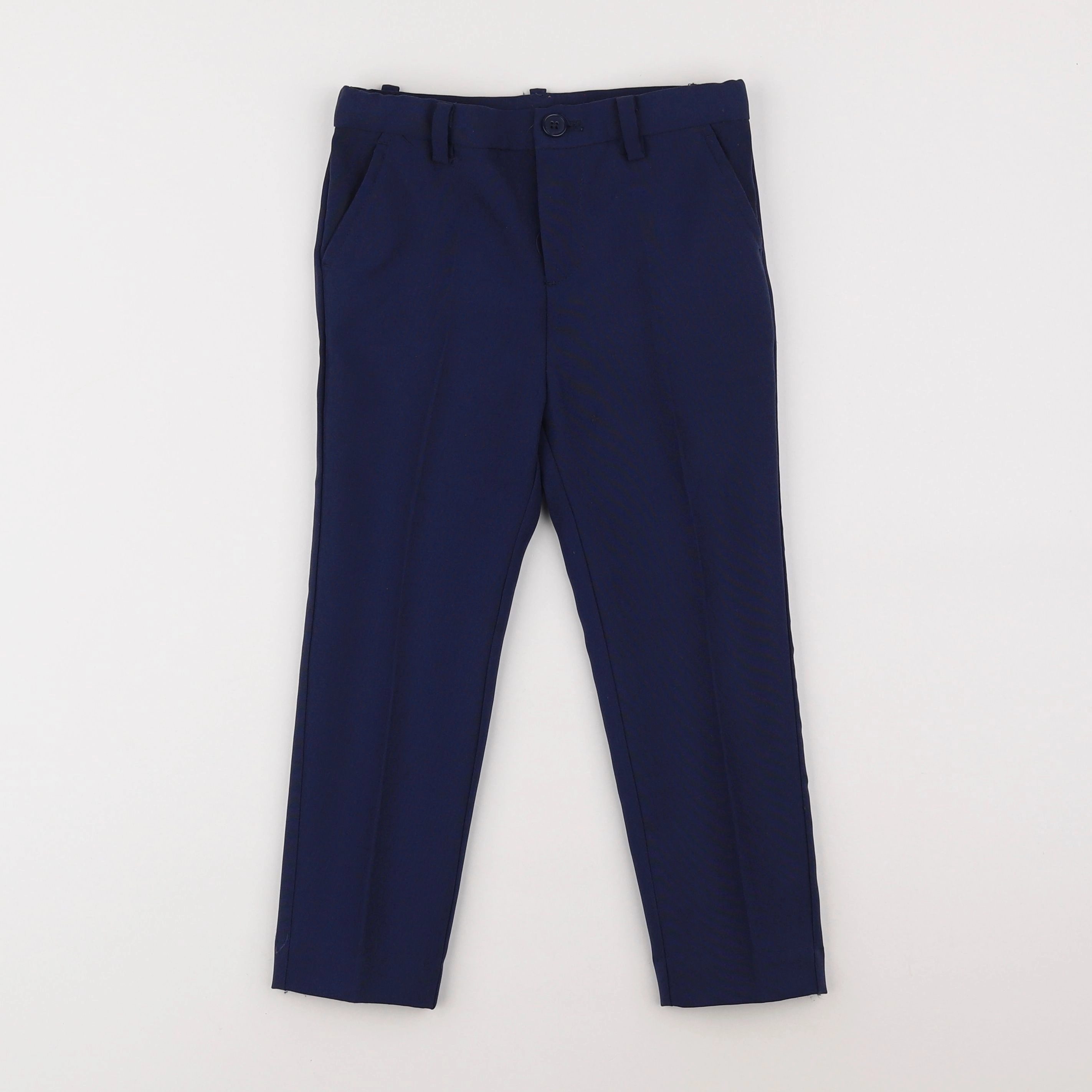 H&M - pantalon bleu - 3/4 ans