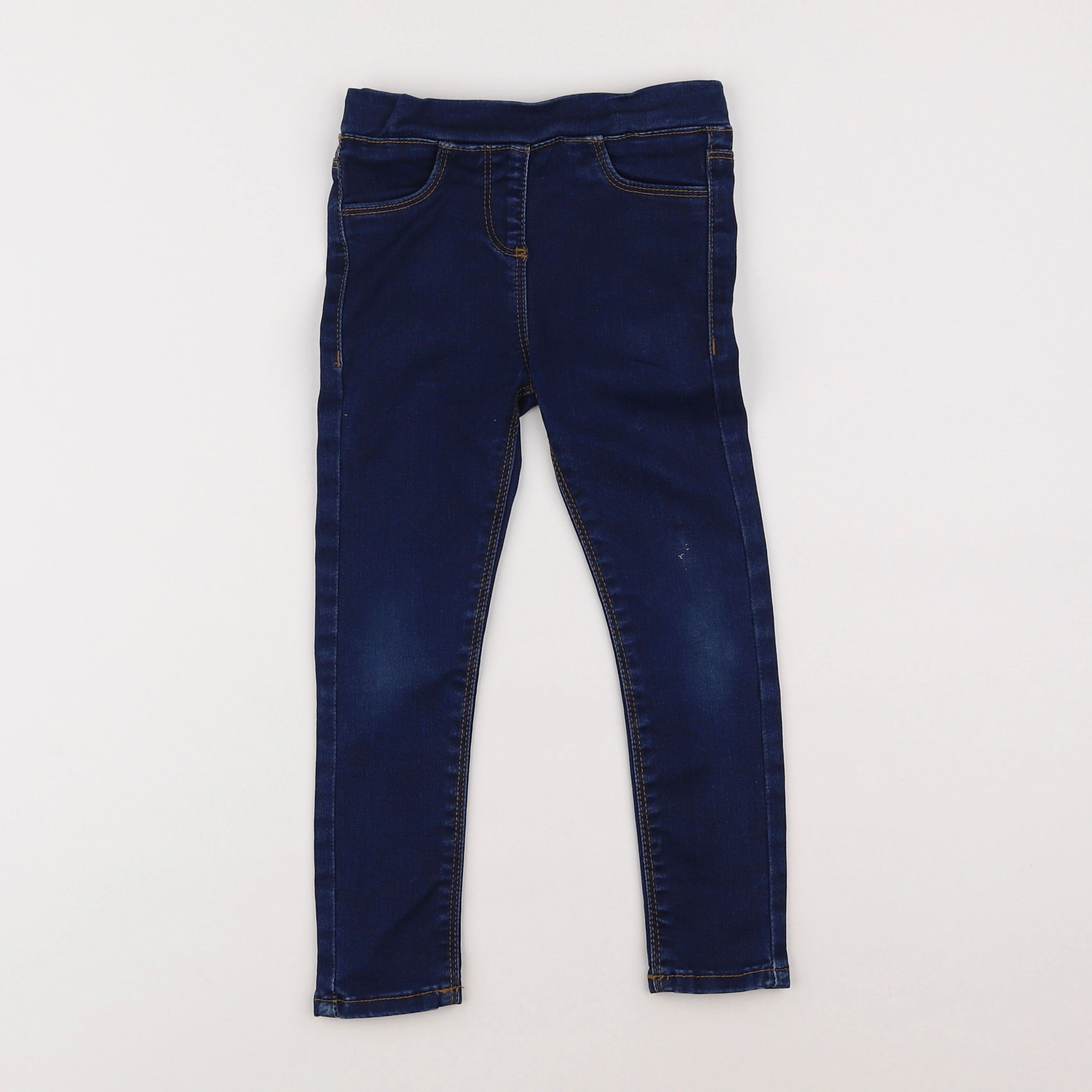 Vertbaudet - jegging bleu - 4 ans