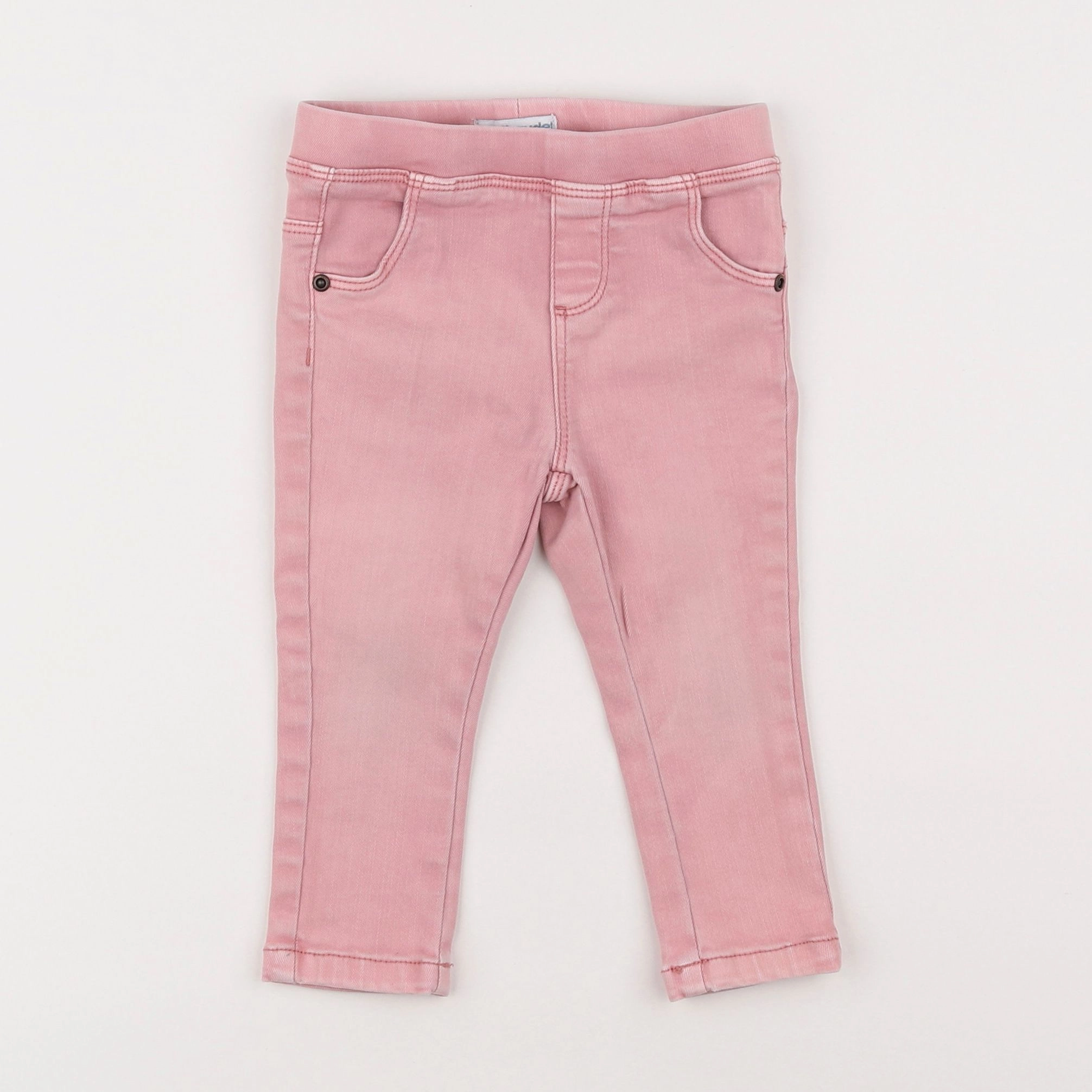 Vertbaudet - jegging rose - 18 mois