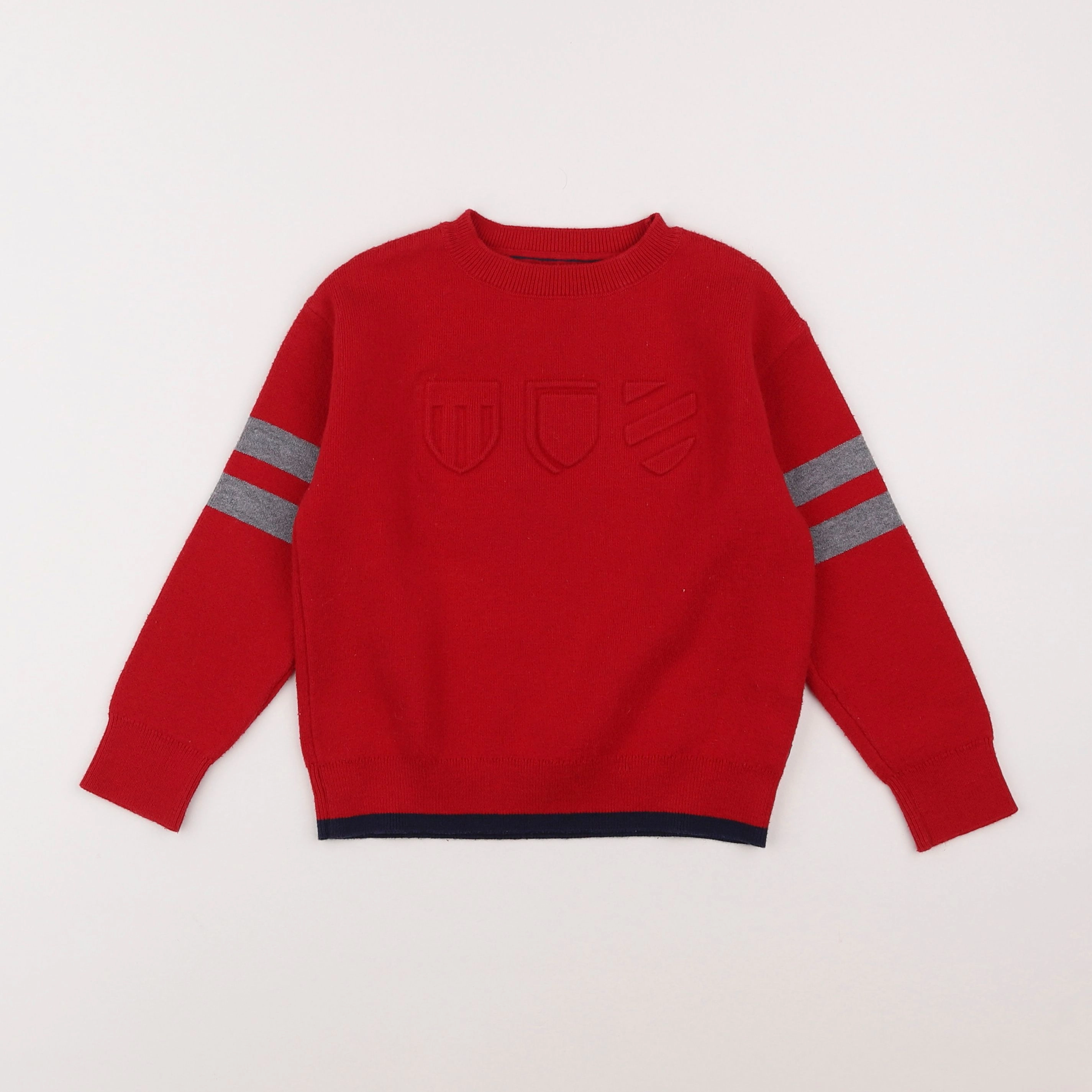 Okaidi - pull rouge - 6 ans