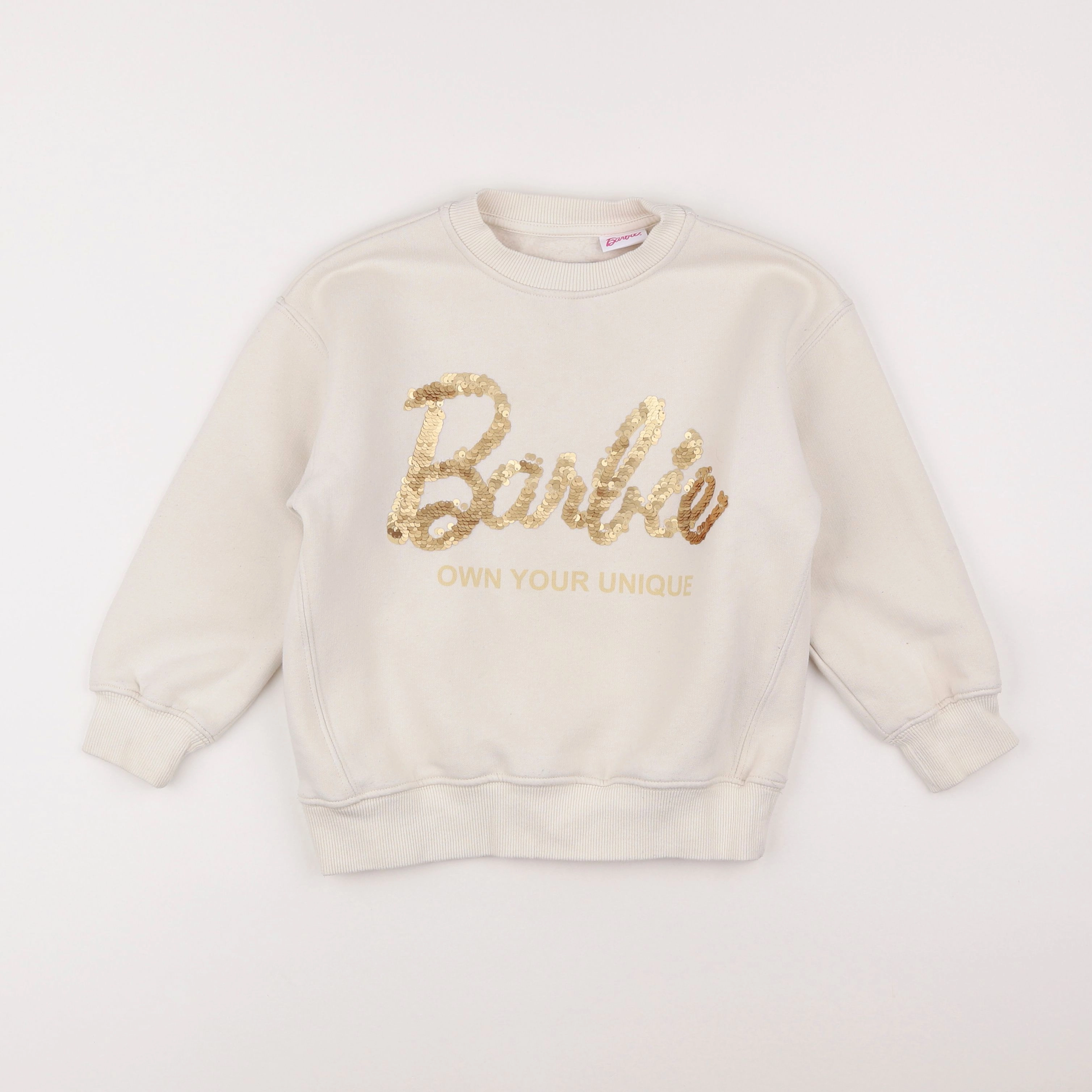 Zara - sweat blanc - 6/7 ans