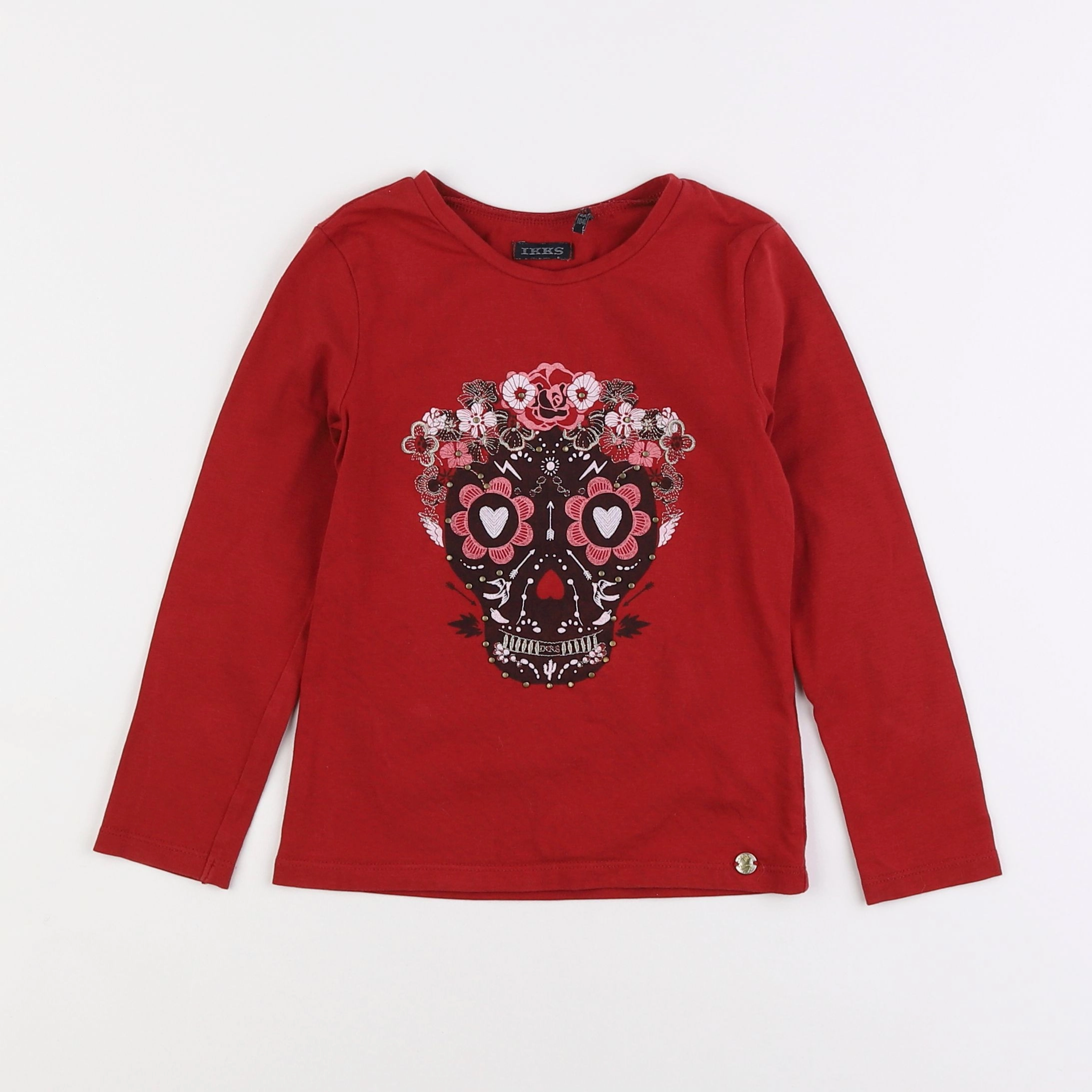 IKKS - tee-shirt rouge - 4 ans