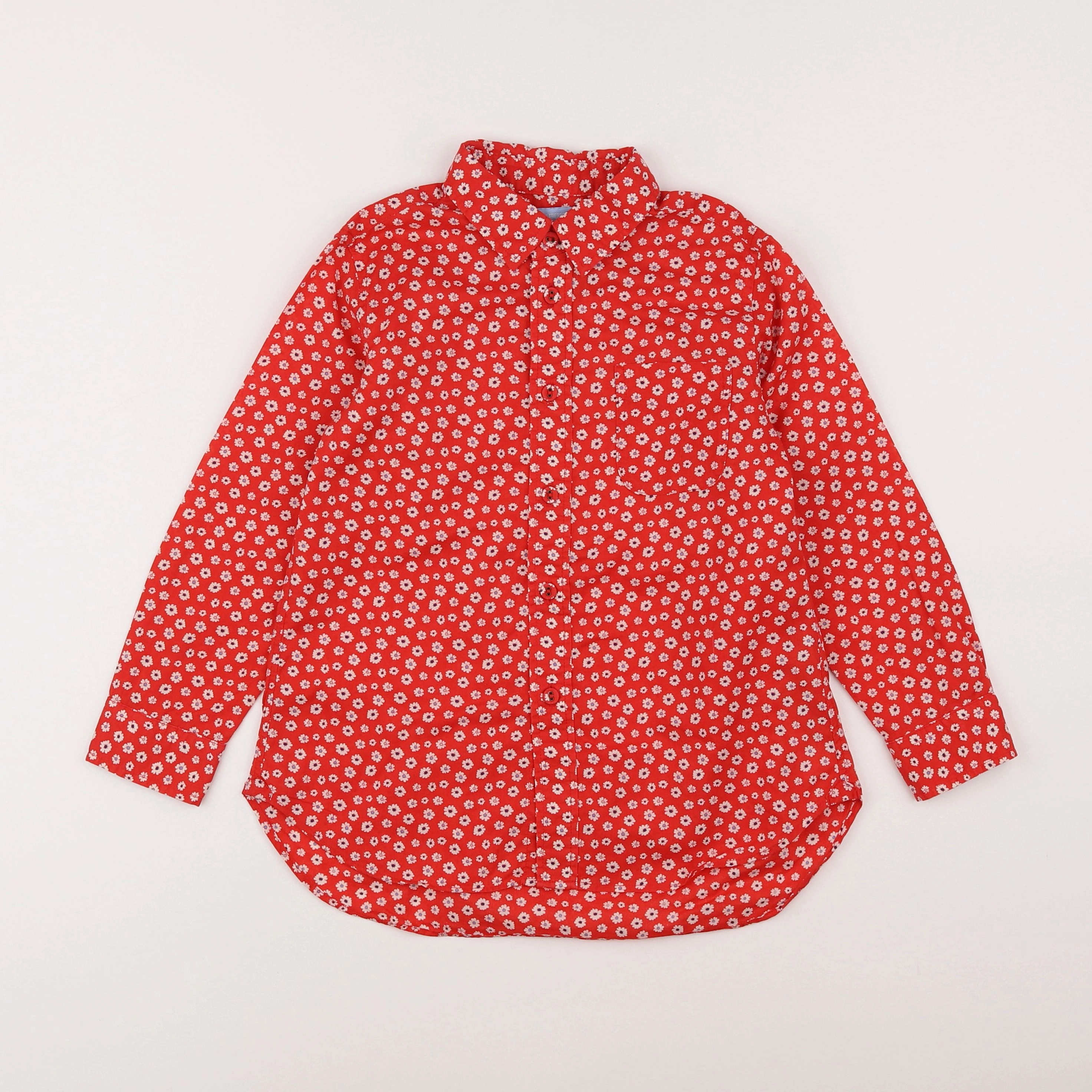 Uniqlo - blouse rouge - 6 ans