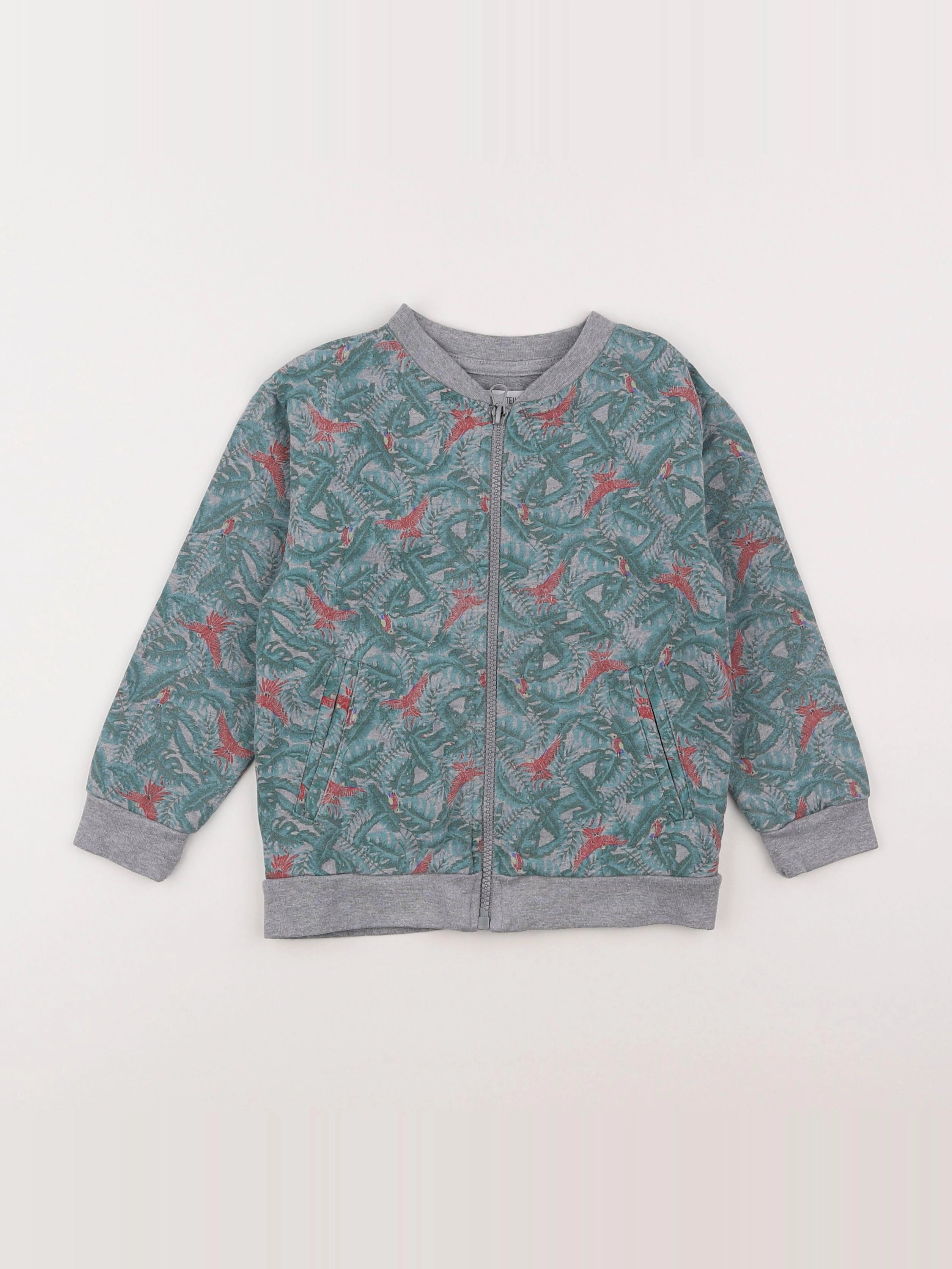 Storytelling - sweat gris - 10 ans
