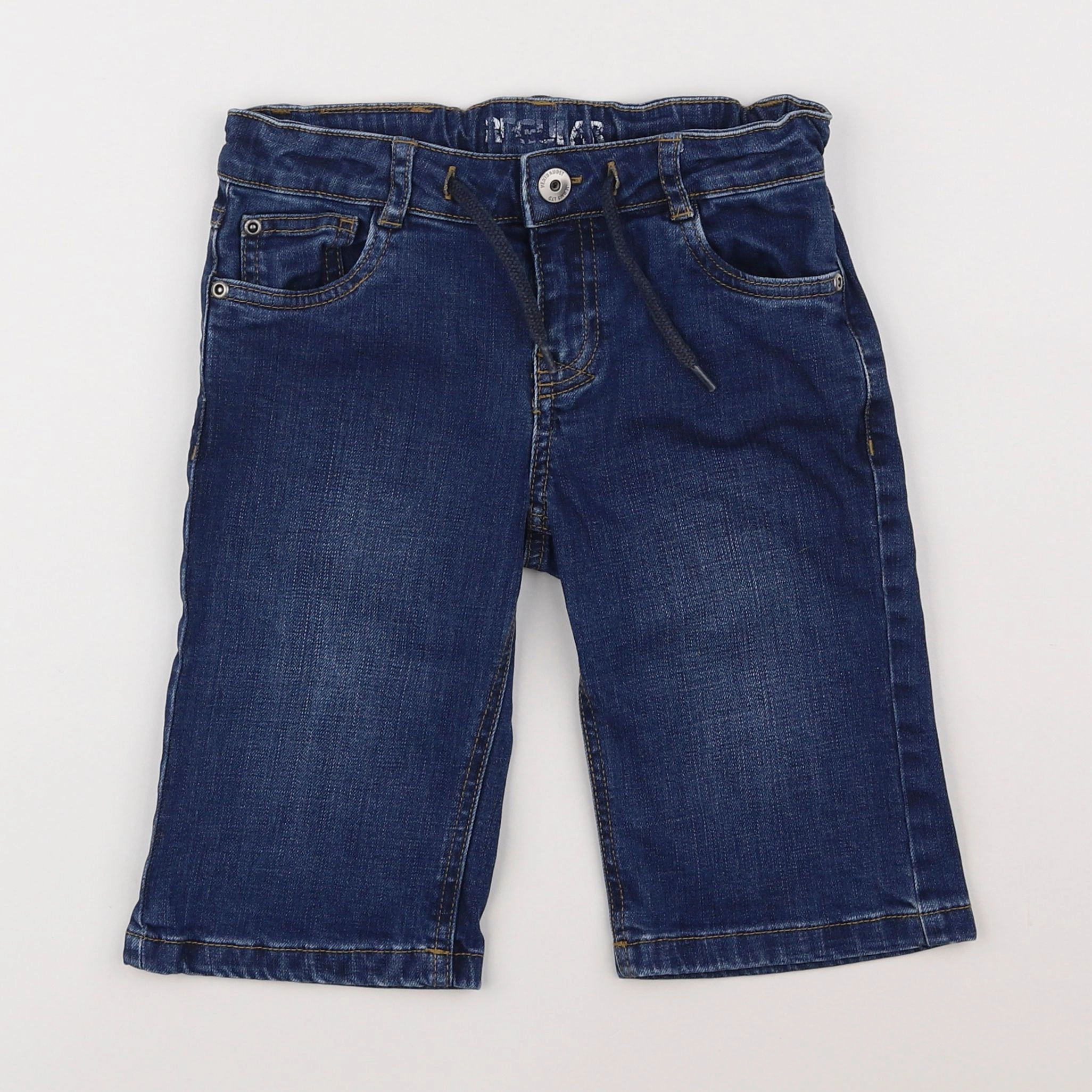 Vertbaudet - short bleu - 6 ans