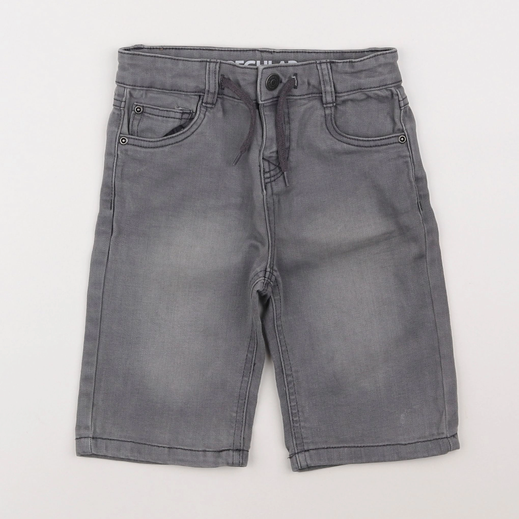 Vertbaudet - short gris - 5 ans