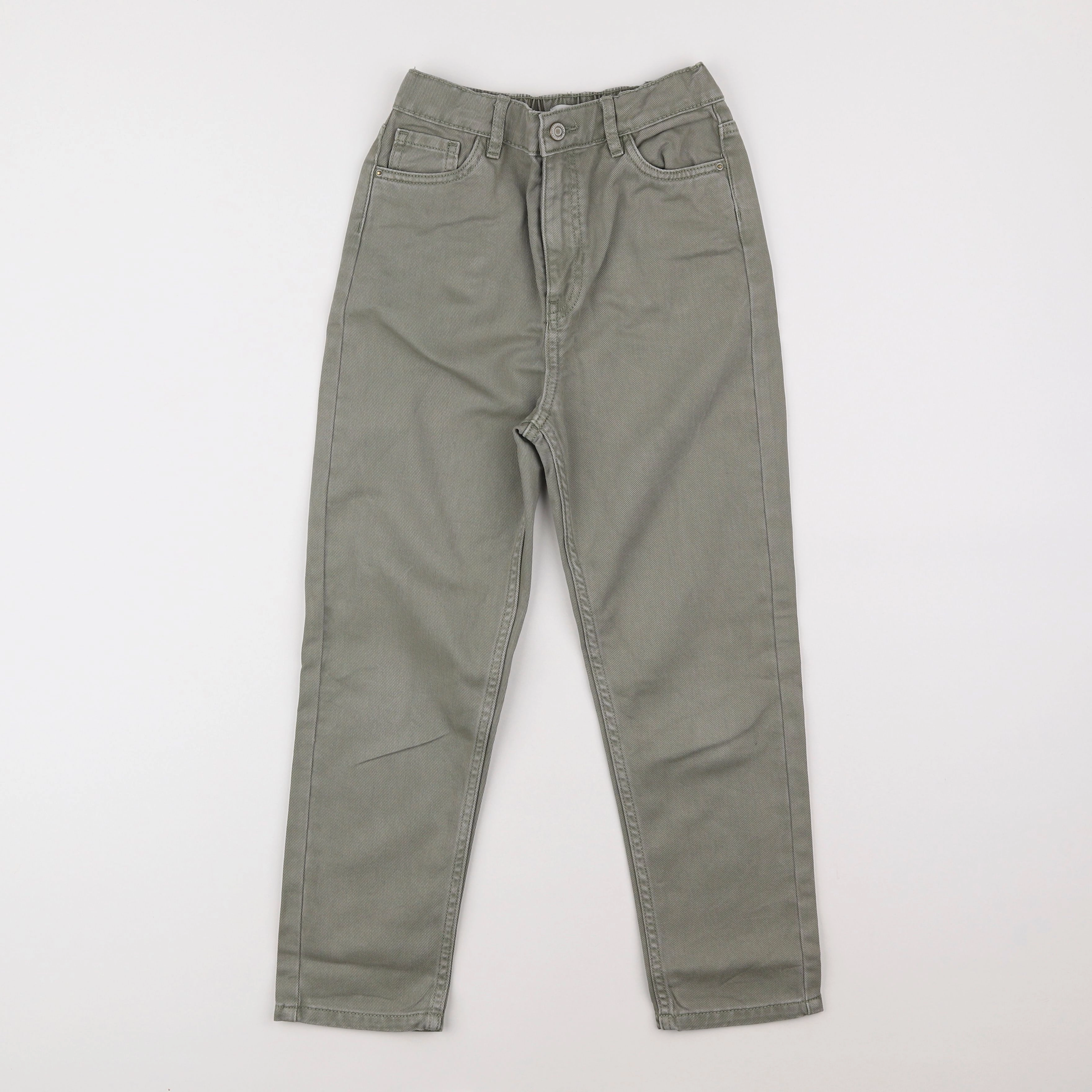 Vertbaudet - pantalon vert - 9 ans