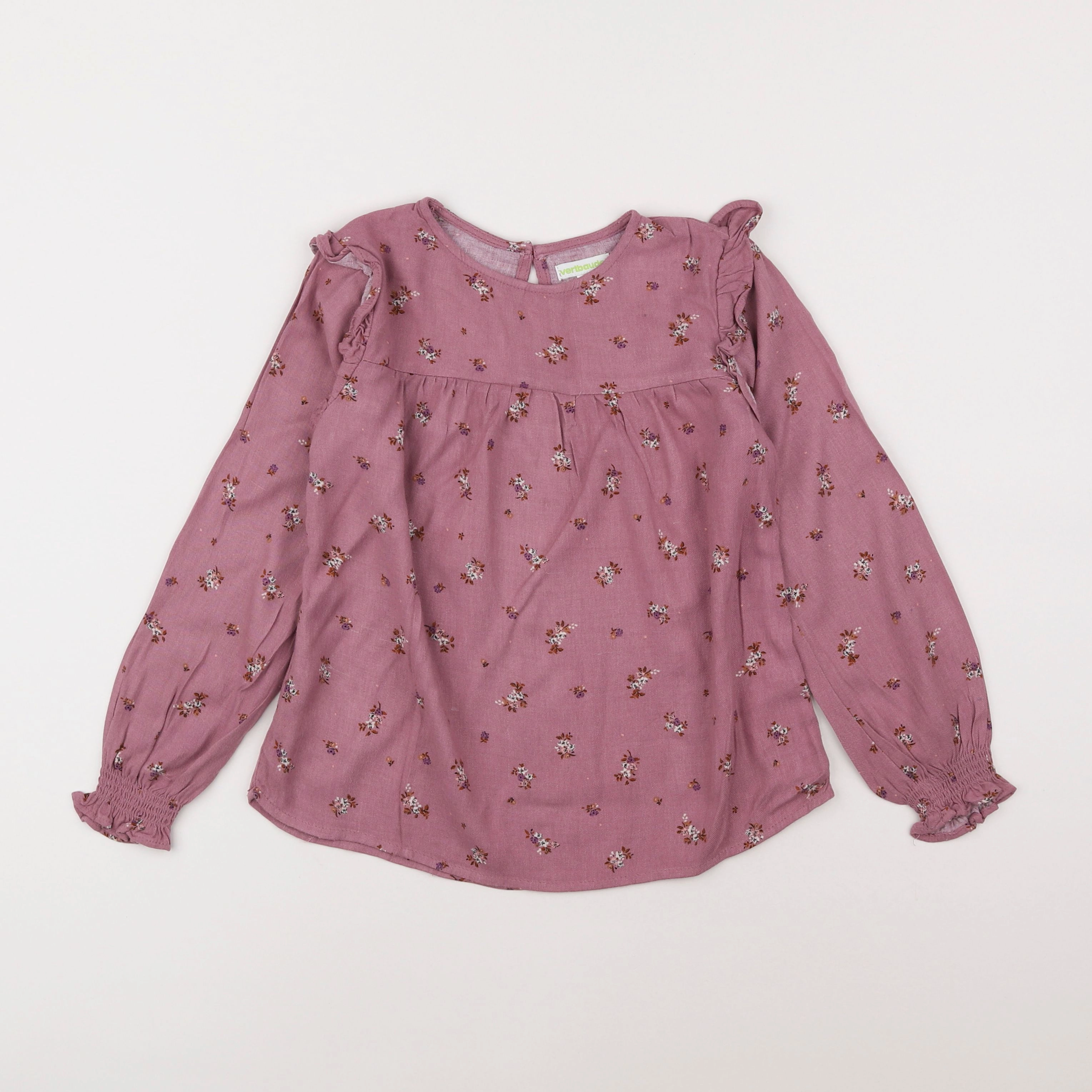 Vertbaudet - blouse rose - 8 ans
