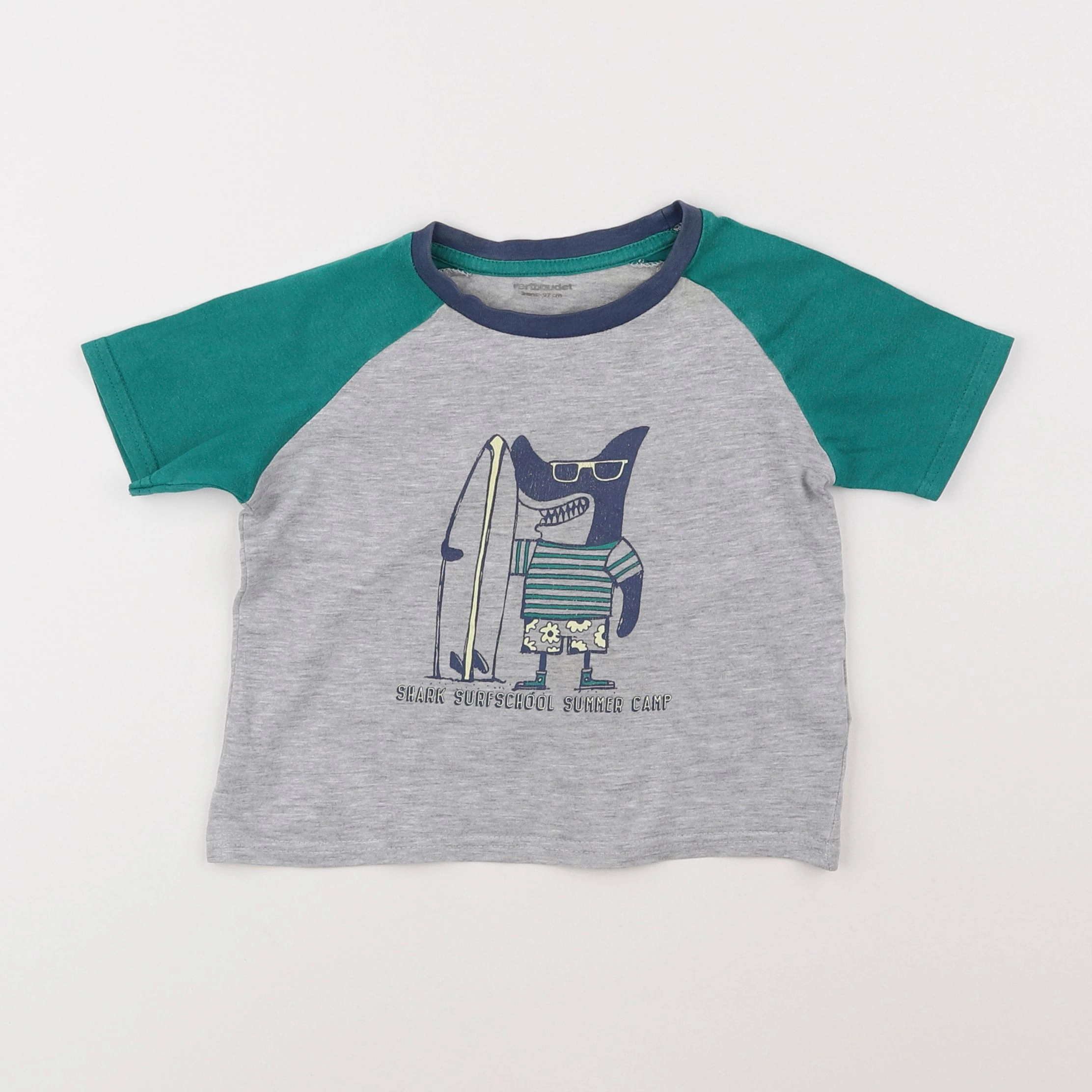 Vertbaudet - tee-shirt gris - 3 ans