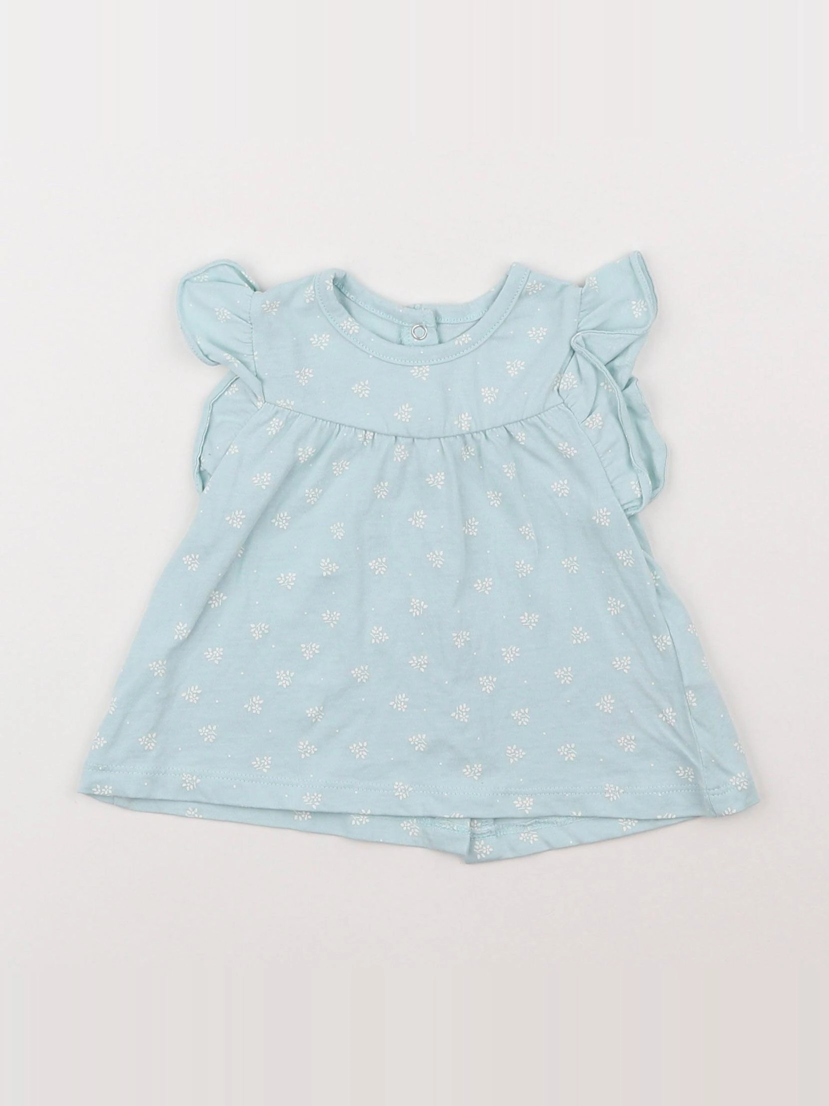 Vertbaudet - robe bleu - 9 mois