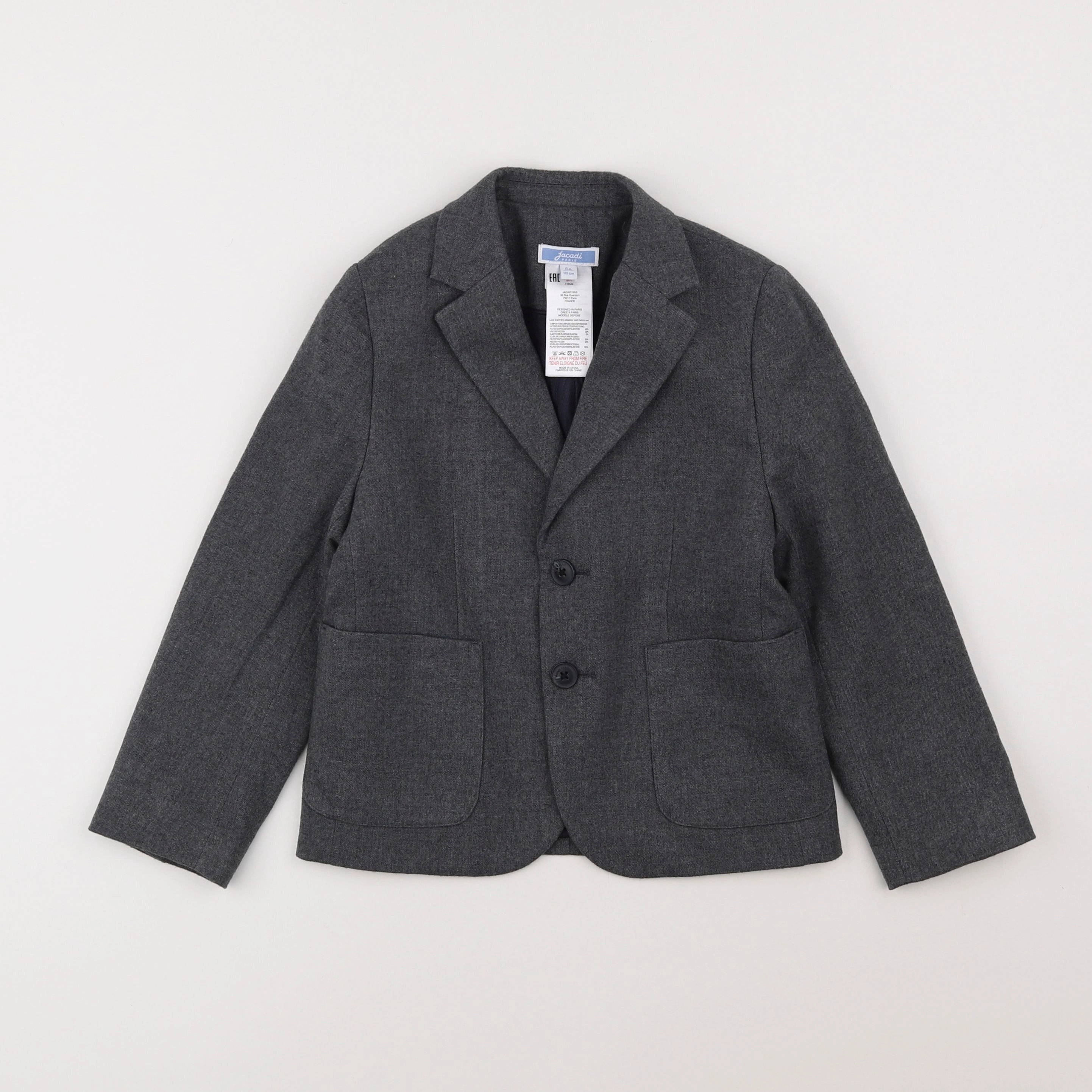 Jacadi - veste gris - 6 ans