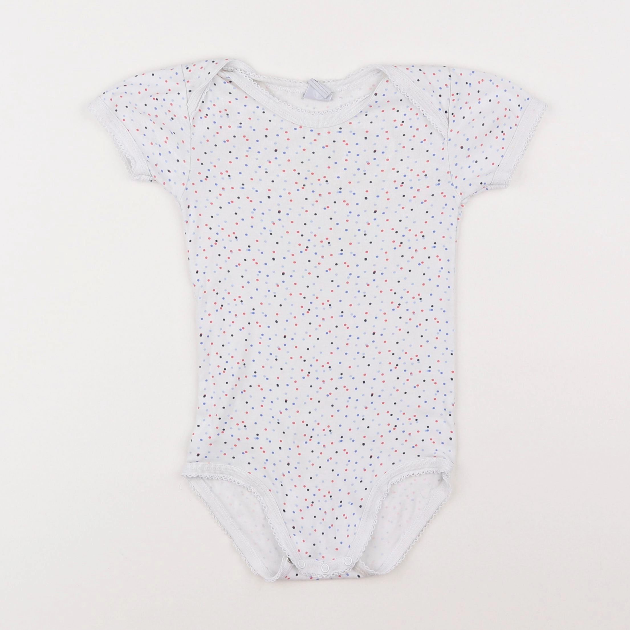 Petit Bateau - body blanc - 3 ans