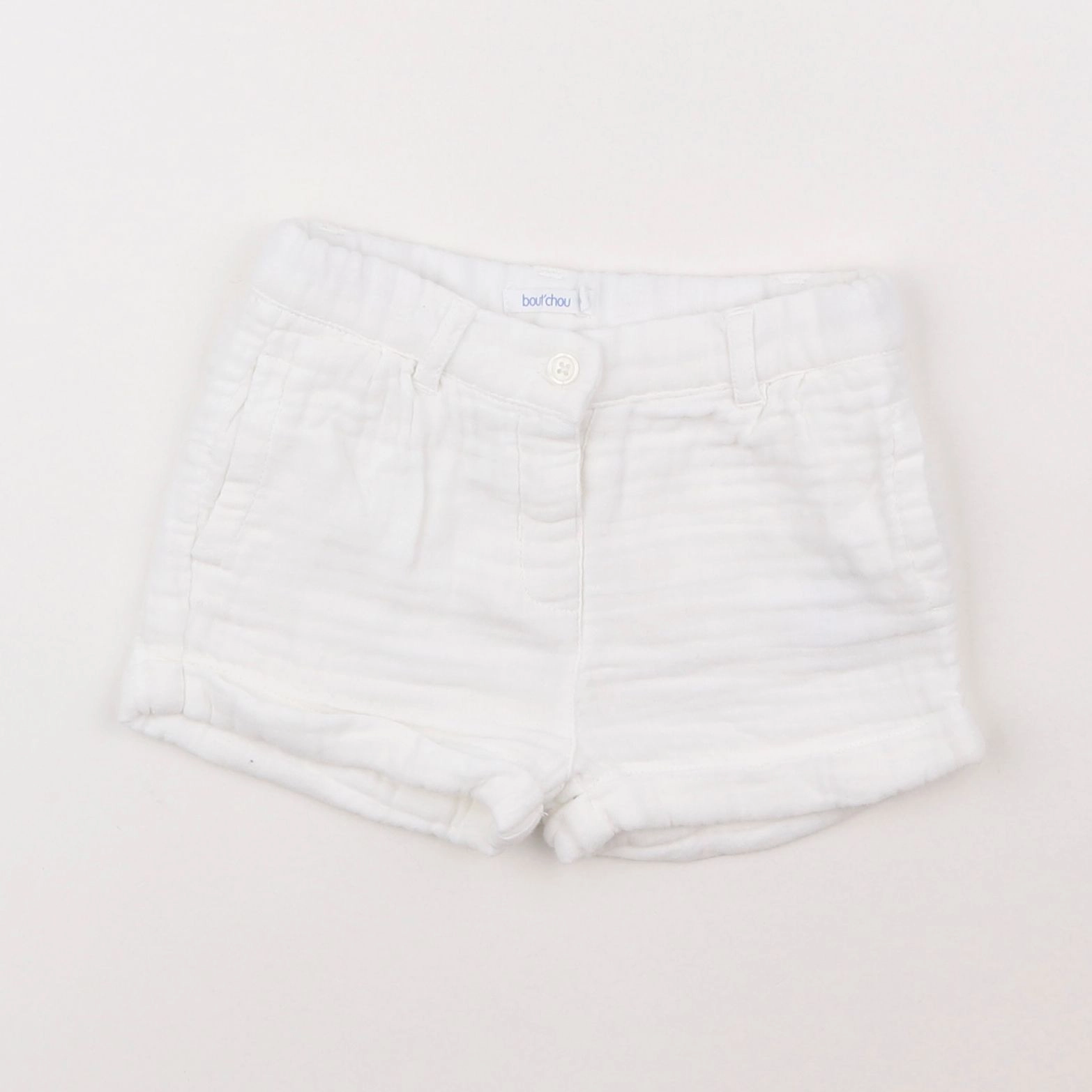 Boutchou - short blanc - 18 mois