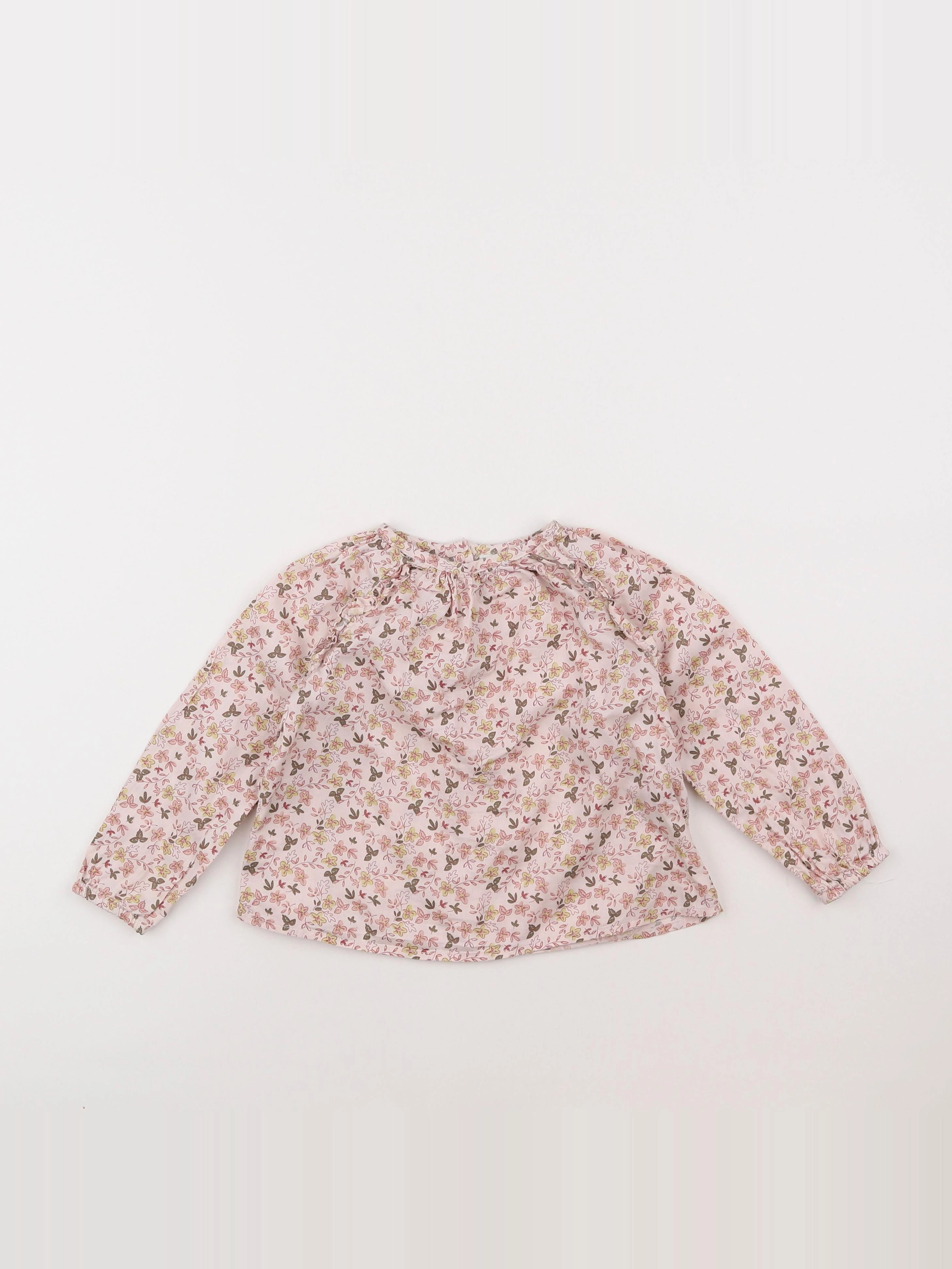 Tape à l'oeil - blouse rose - 2 ans