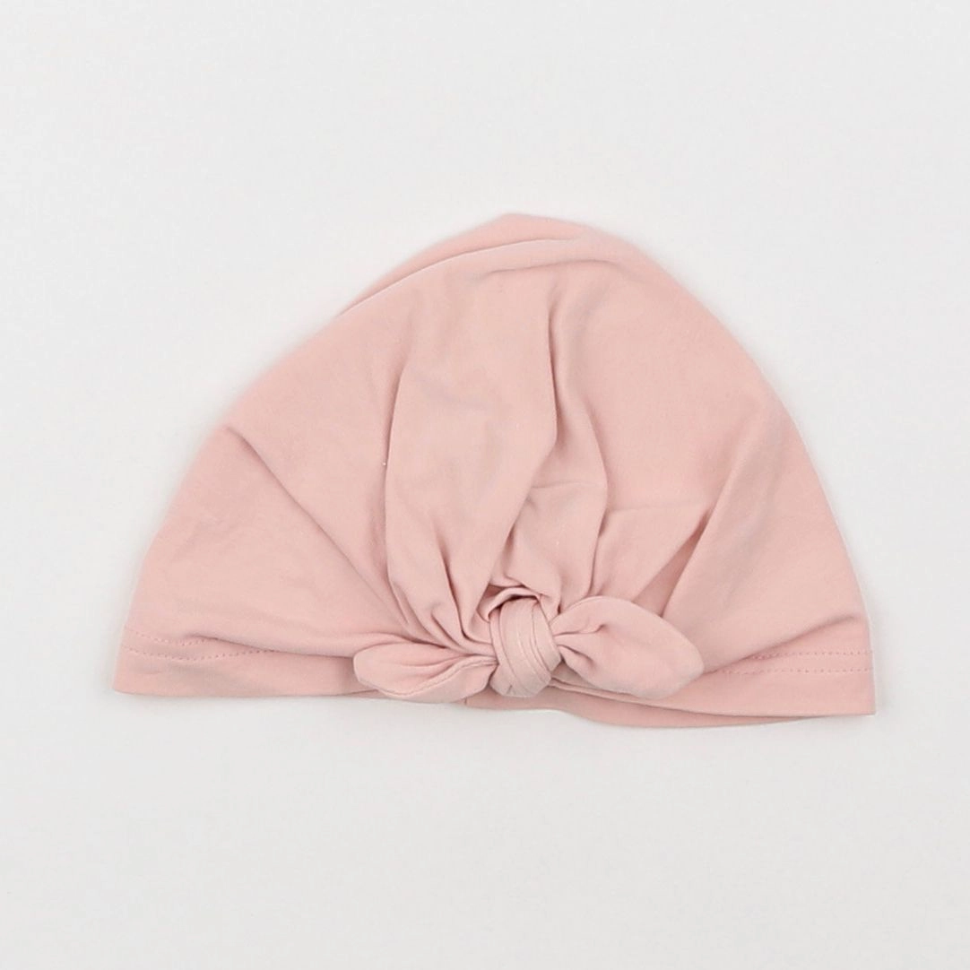 Vertbaudet - bonnet rose - 12/18 mois