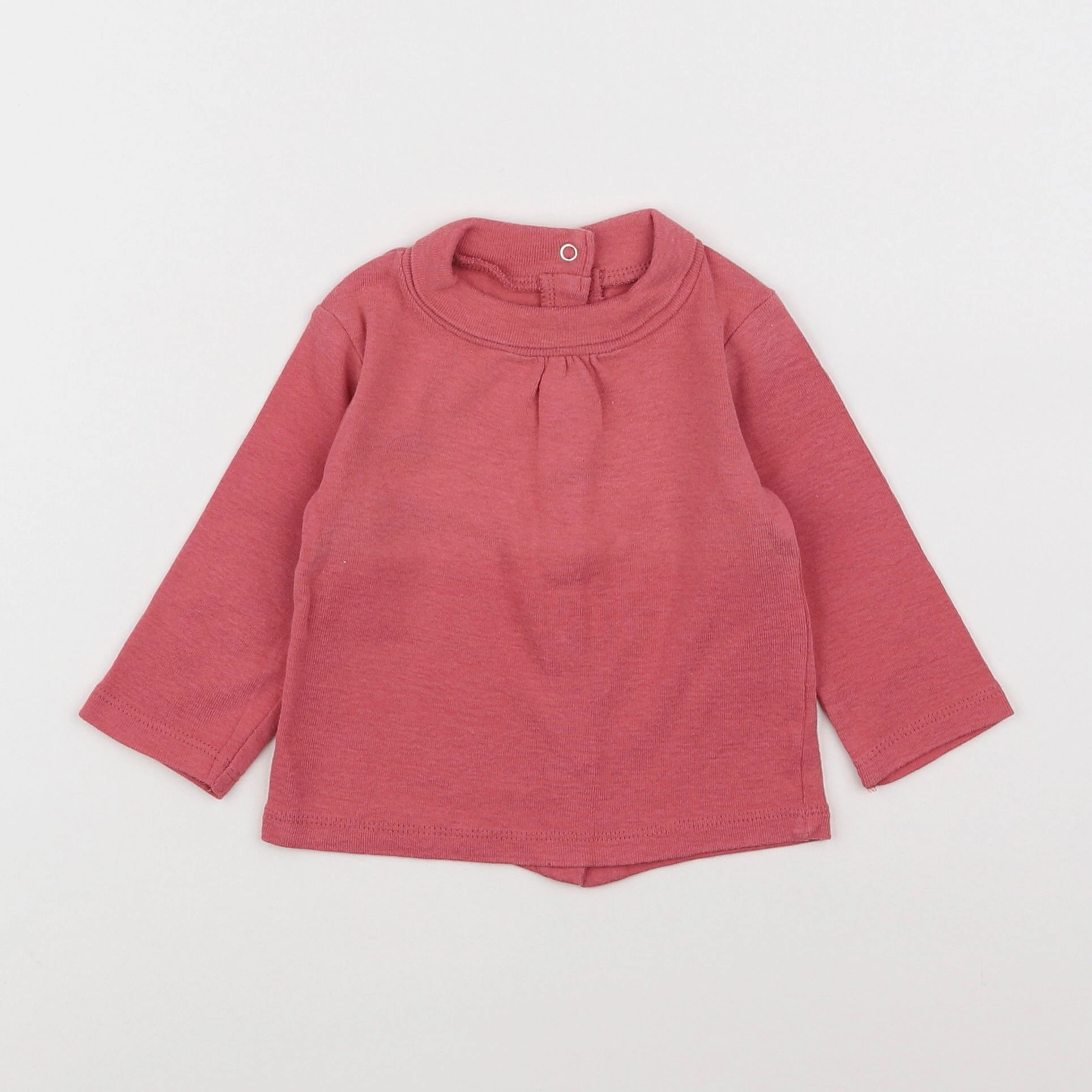 Vertbaudet - sous-pull rose - 6 mois