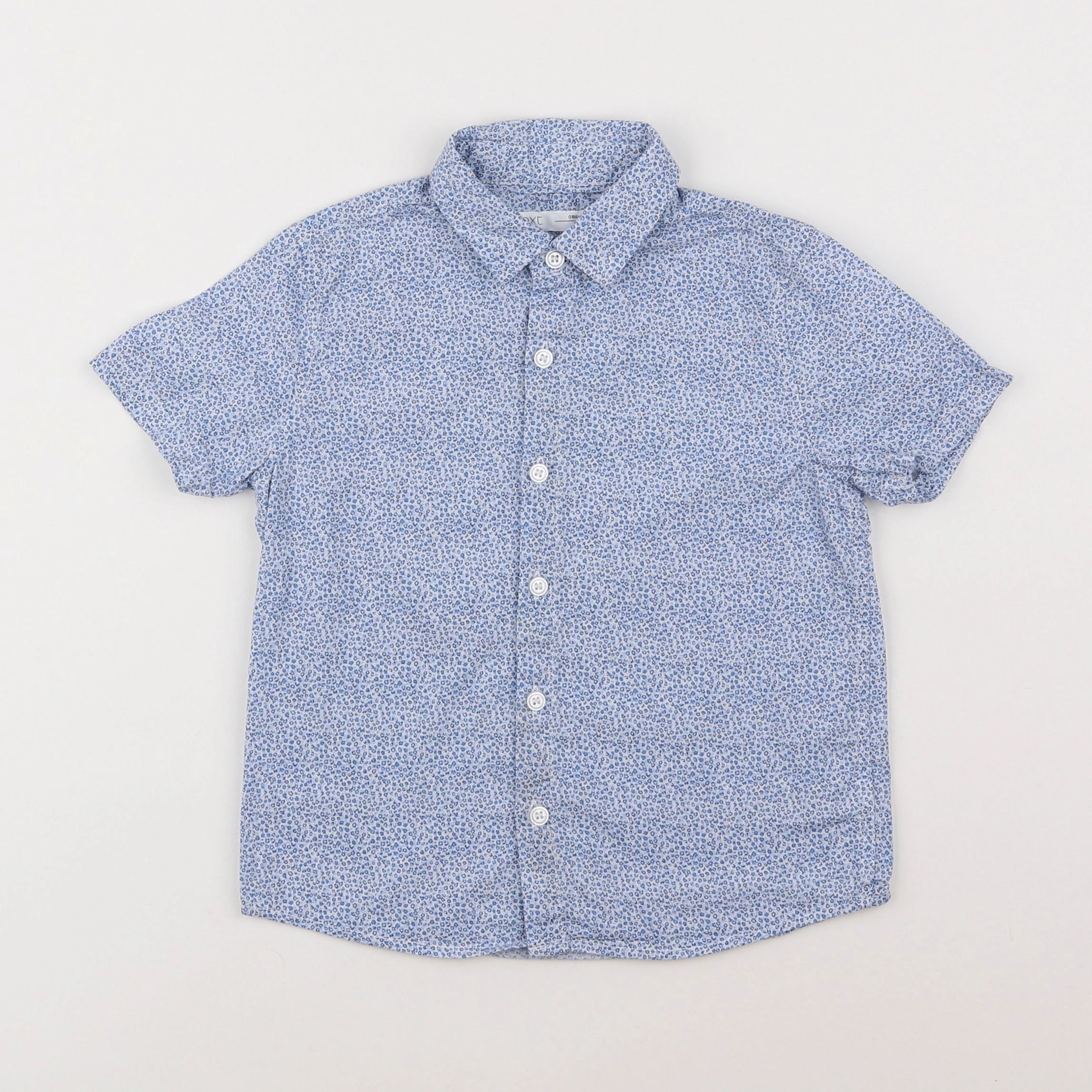 Next - chemise bleu - 4 ans