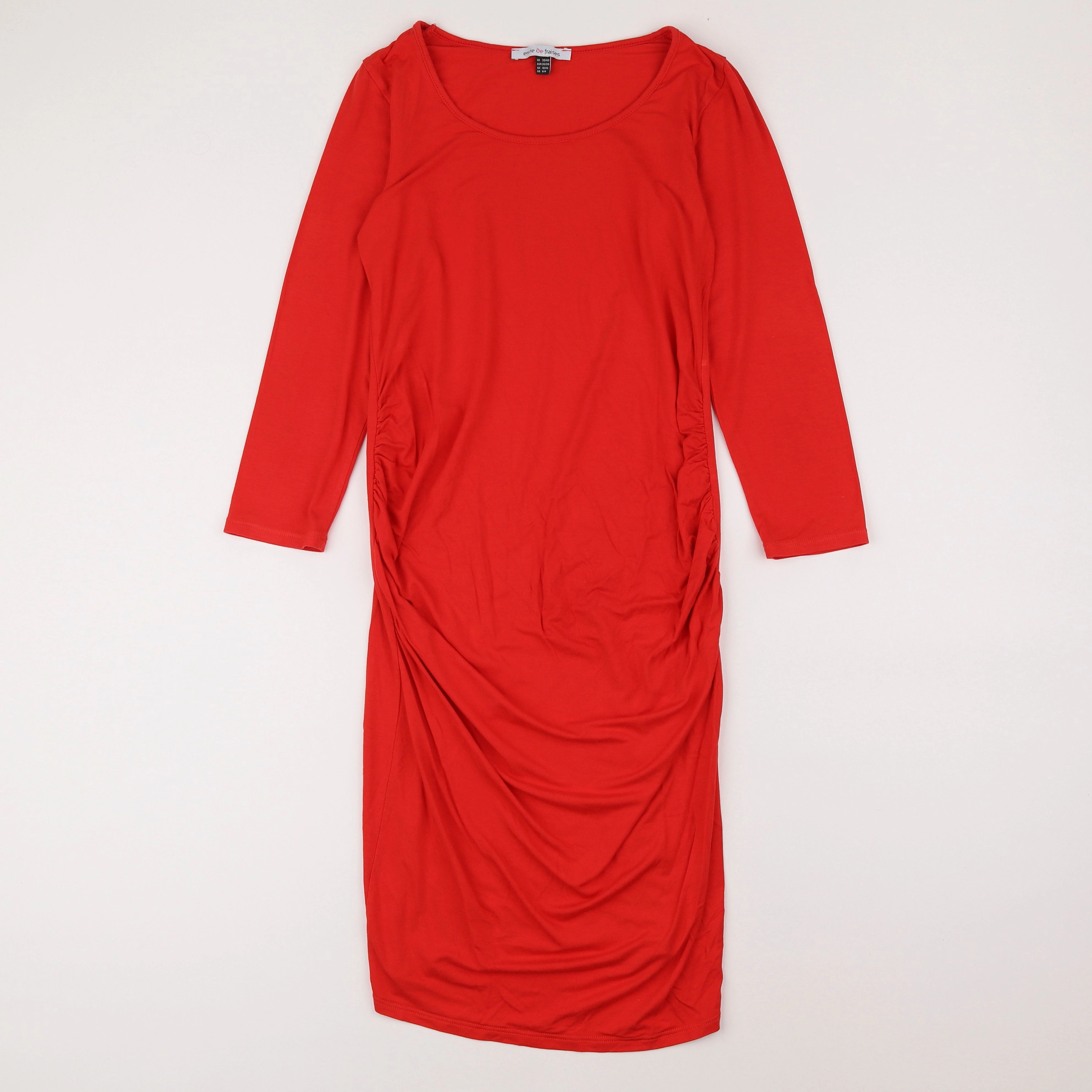 Envie de fraise - robe grossesse rouge - 38 à 40
