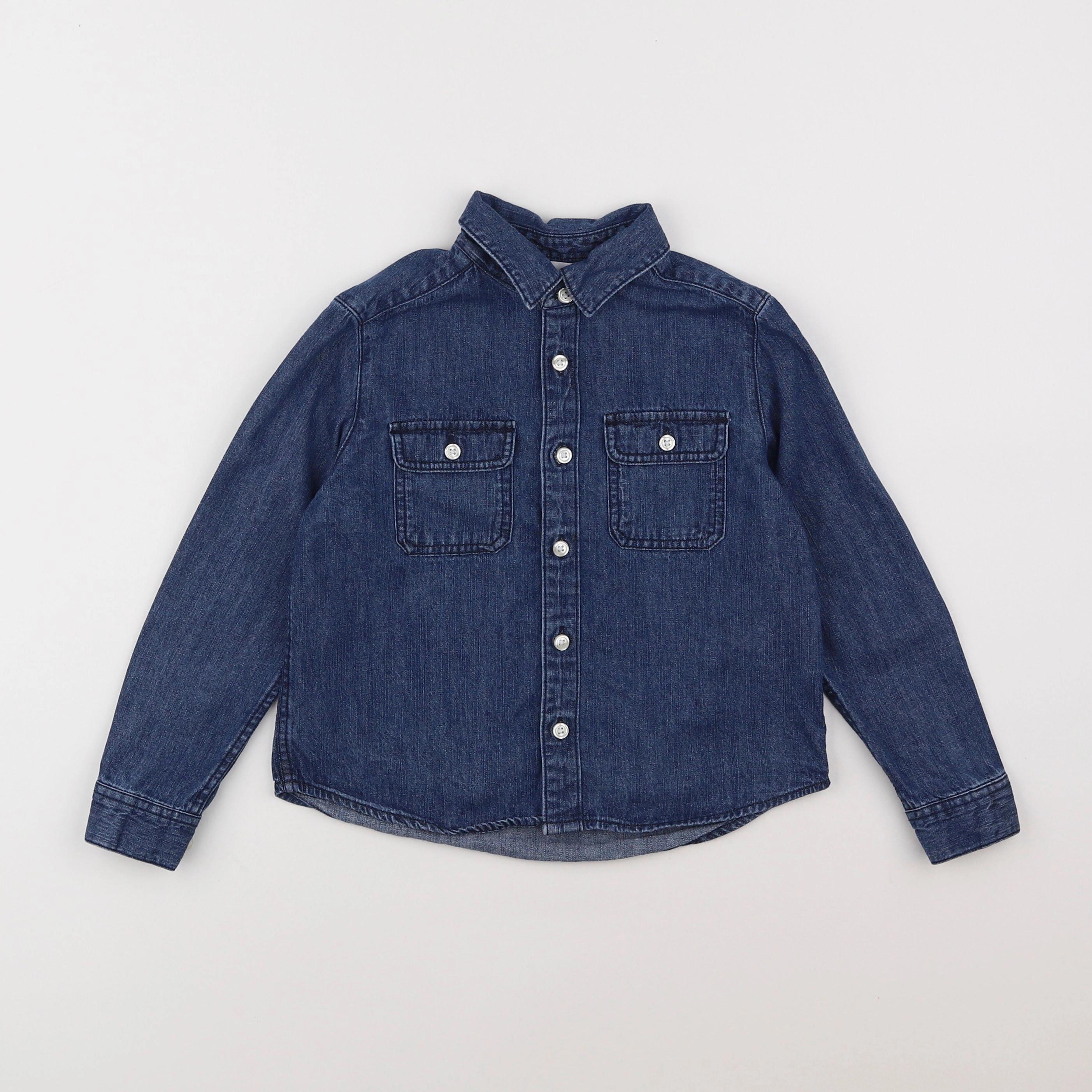 Cyrillus - chemise bleu - 4 ans