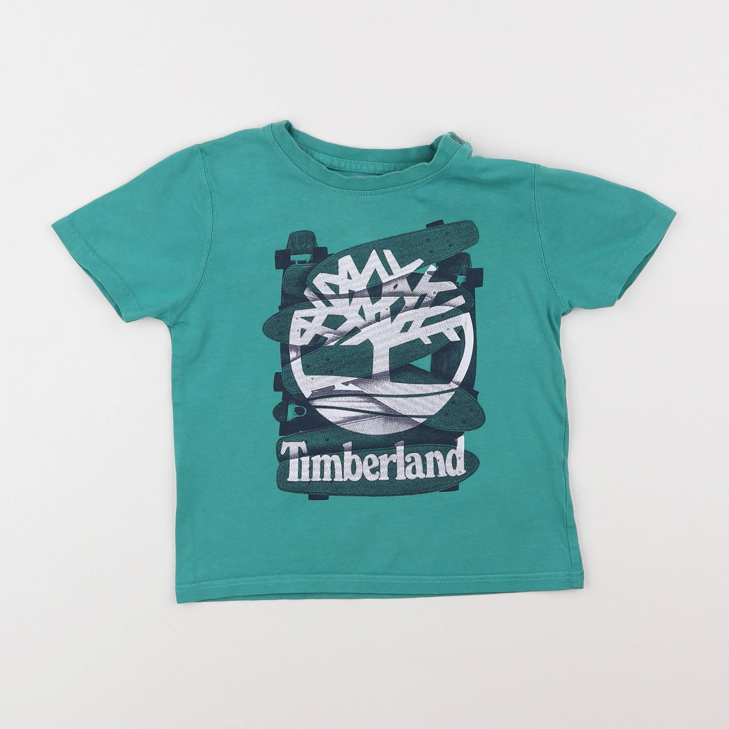 Timberland - tee-shirt vert - 4 ans