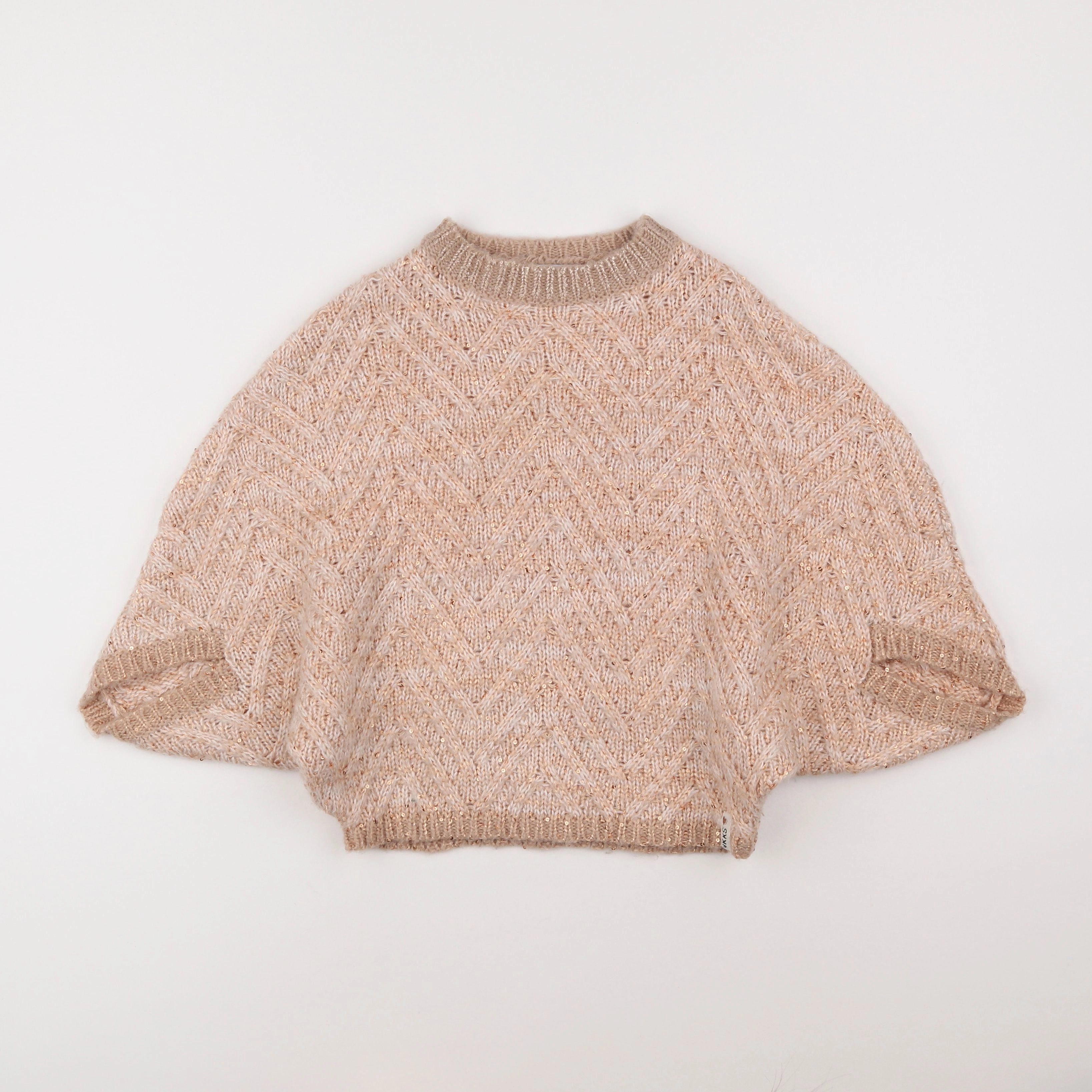 IKKS - pull rose - 6 ans