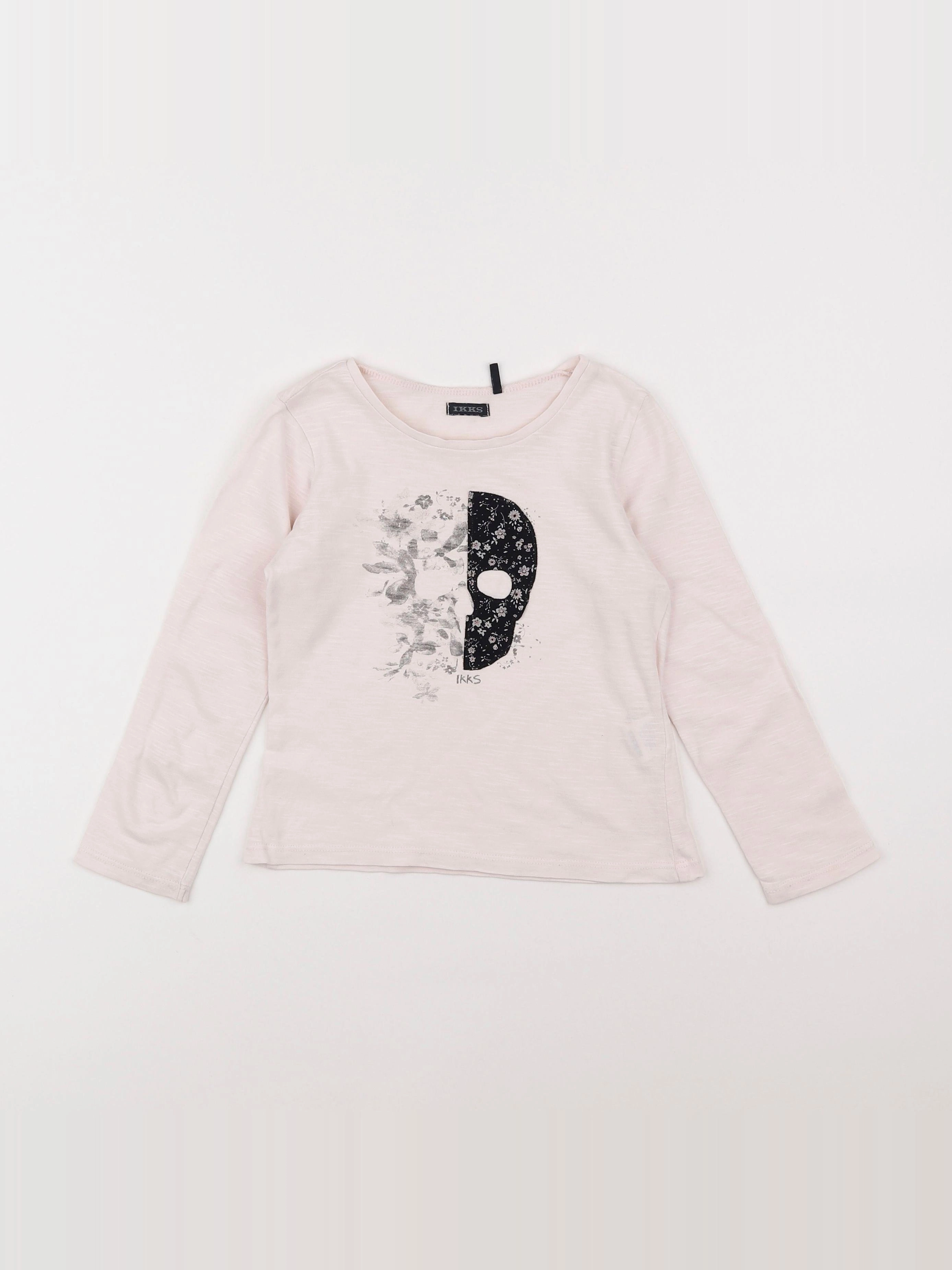 IKKS - tee-shirt blanc - 4 ans