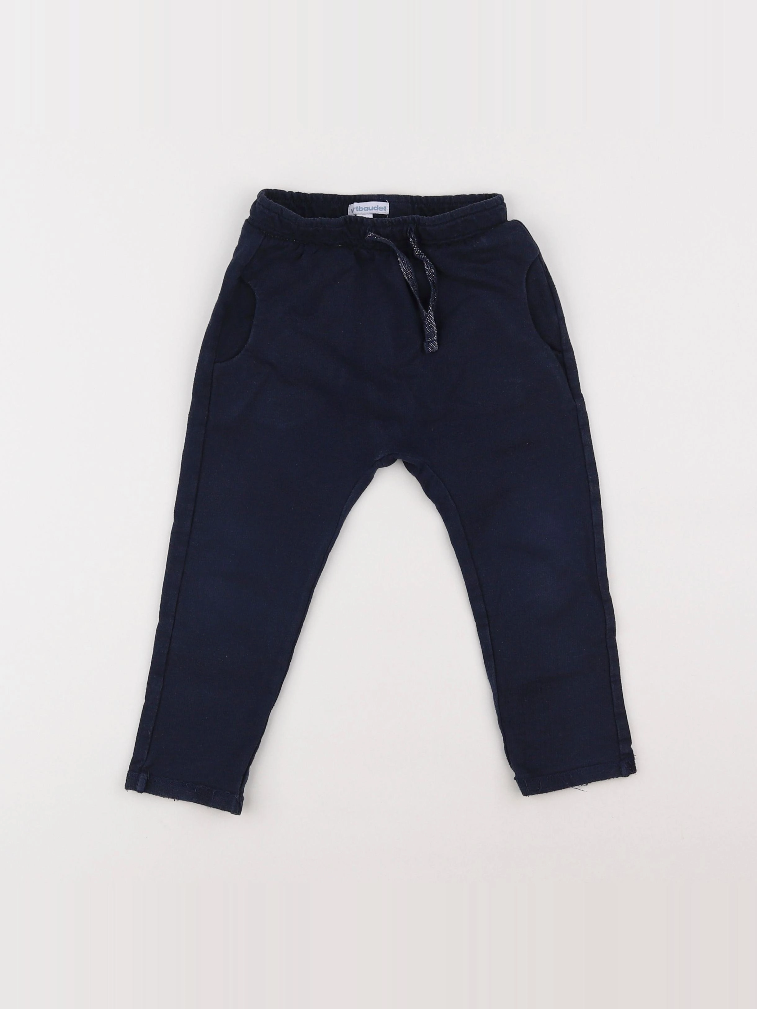 Vertbaudet - sarouel bleu - 18 mois