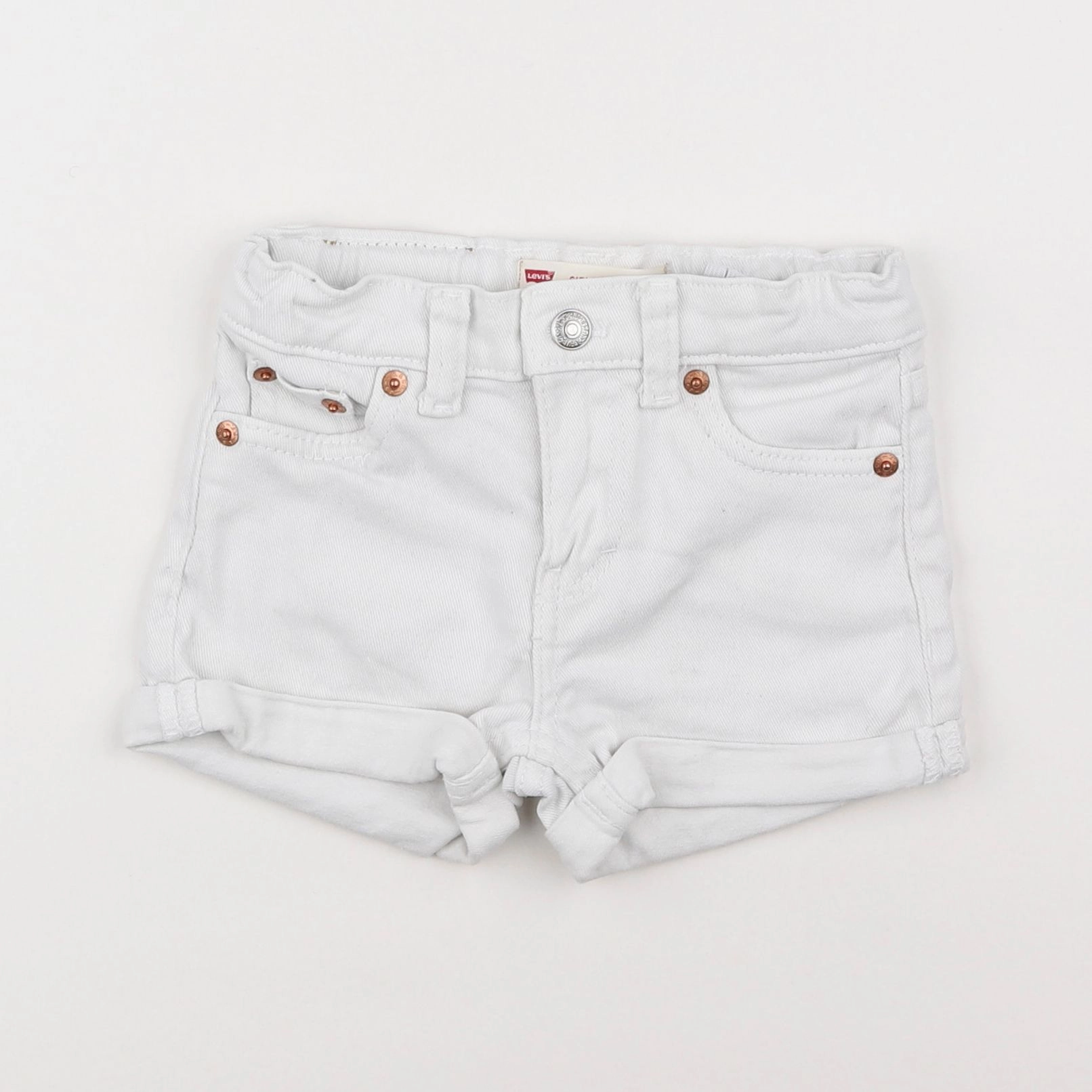 Levi's - short blanc - 18 mois à 2 ans