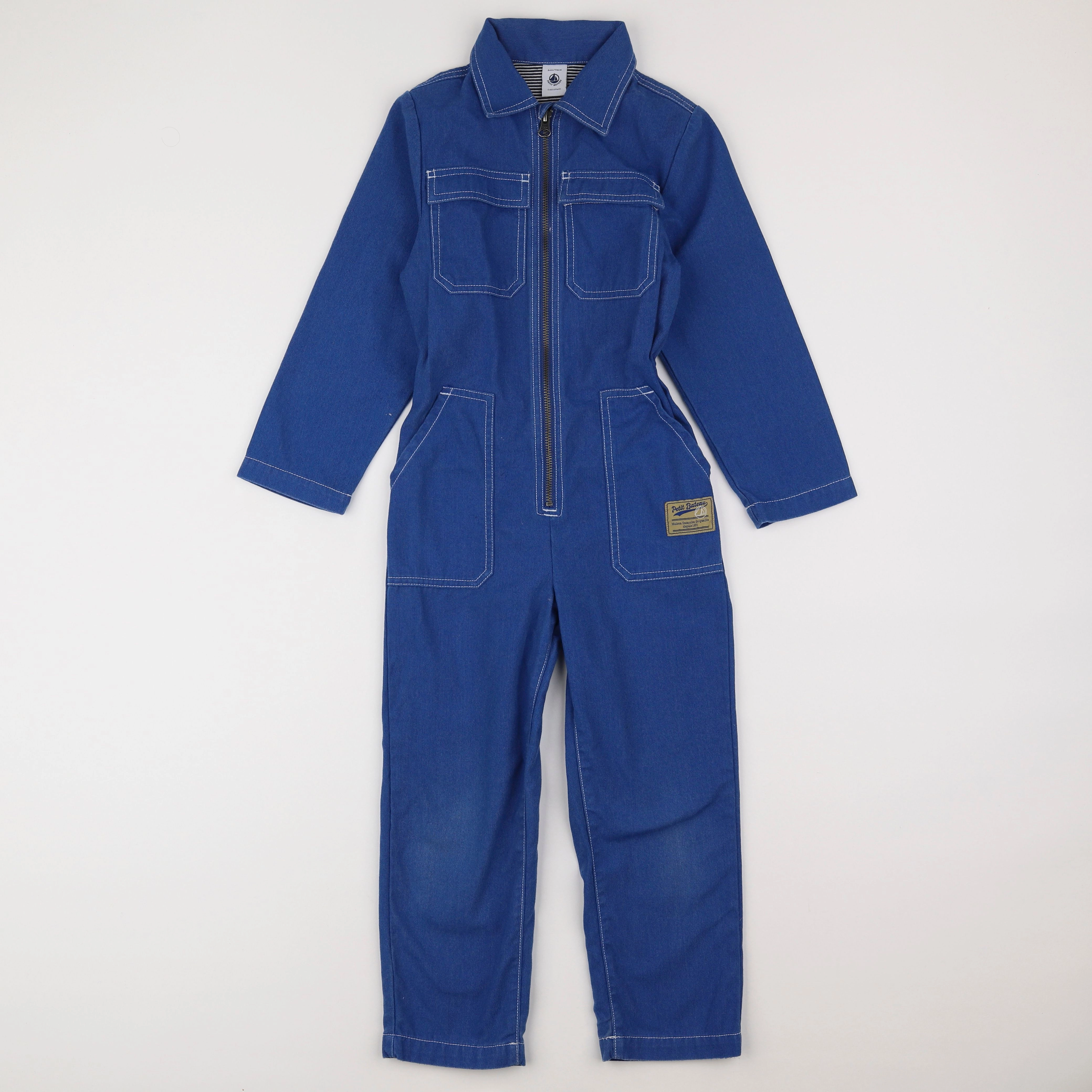 Petit Bateau - combinaison bleu - 6 ans