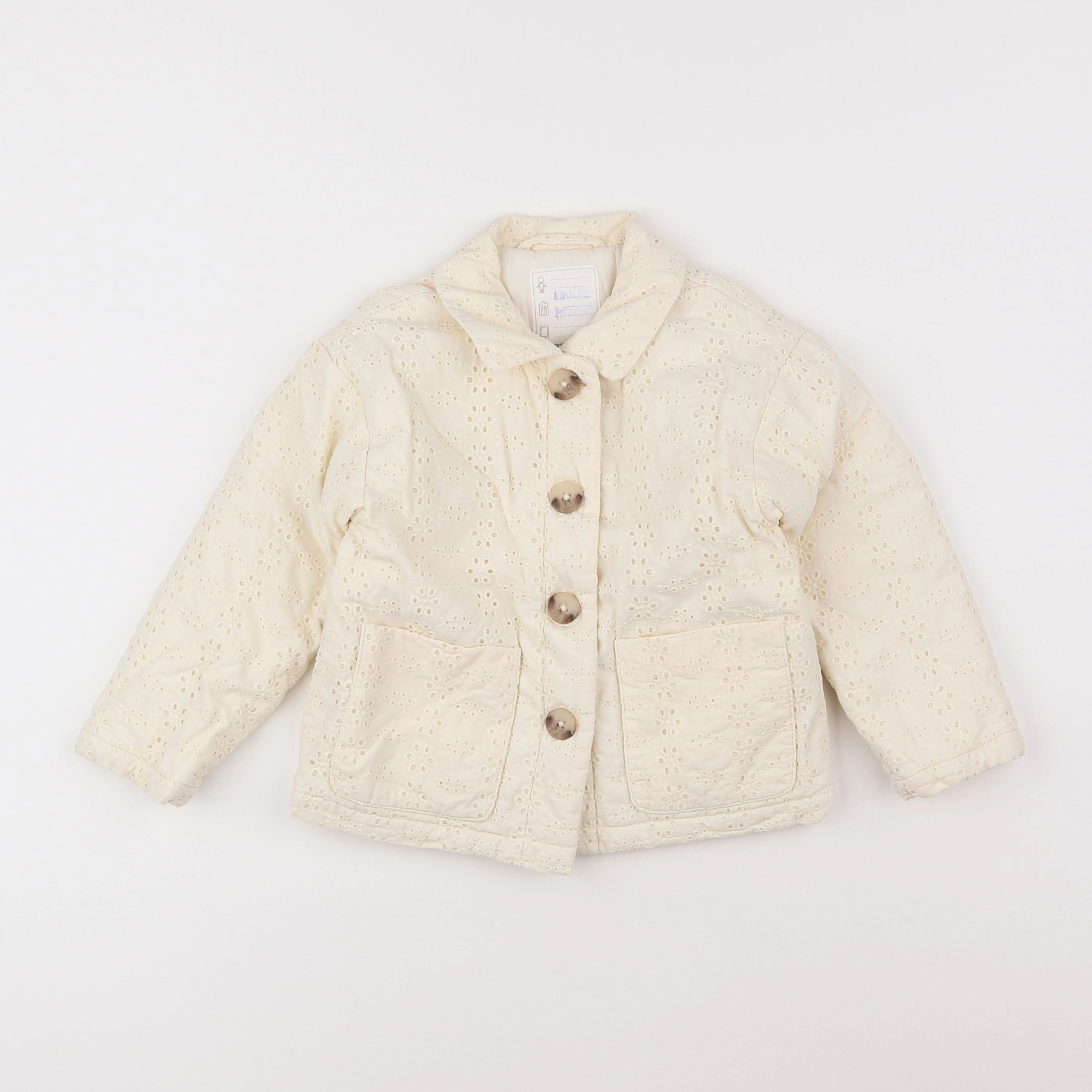 Vertbaudet - veste beige - 5 ans