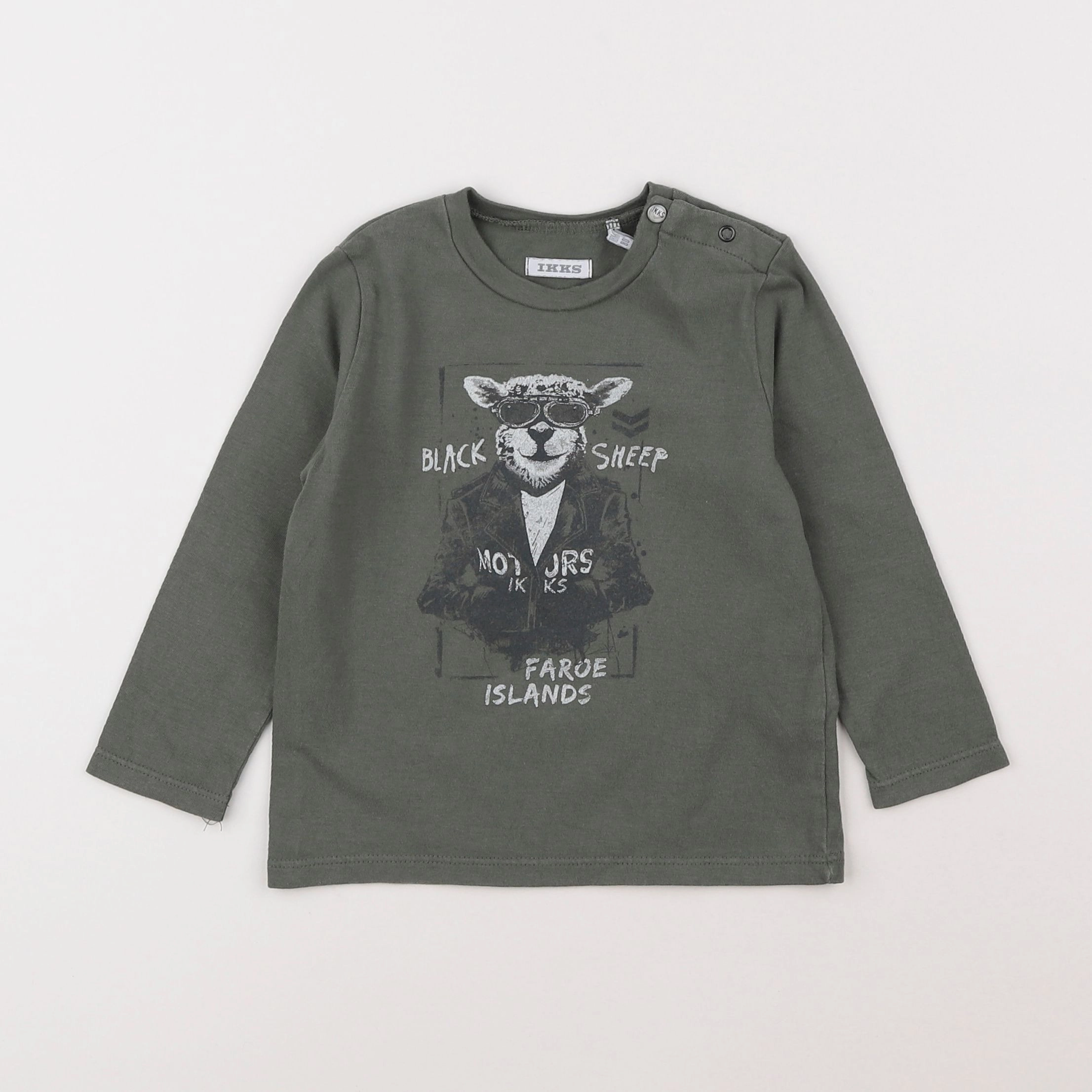 IKKS - tee-shirt vert - 18 mois