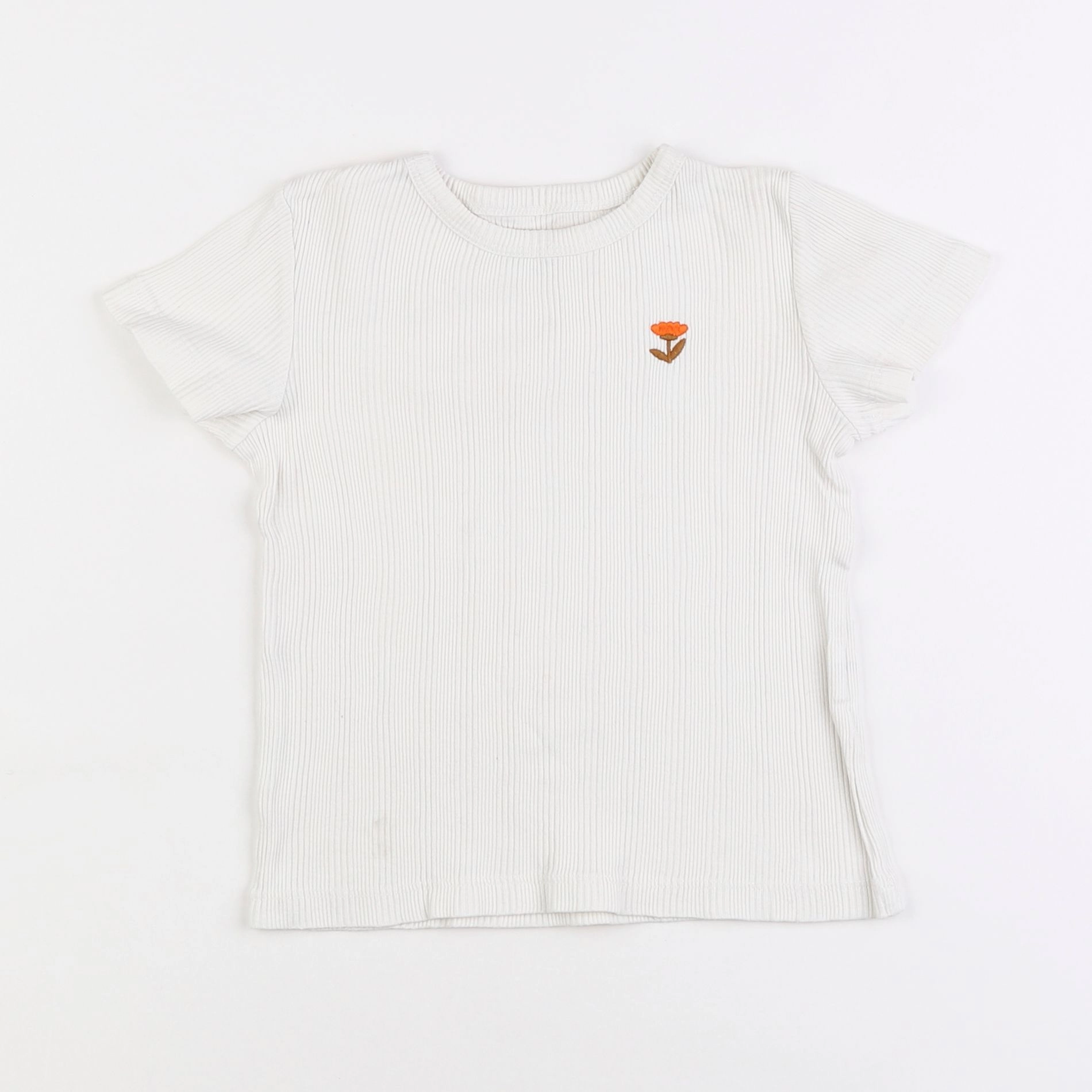 Monoprix - tee-shirt blanc - 4 ans