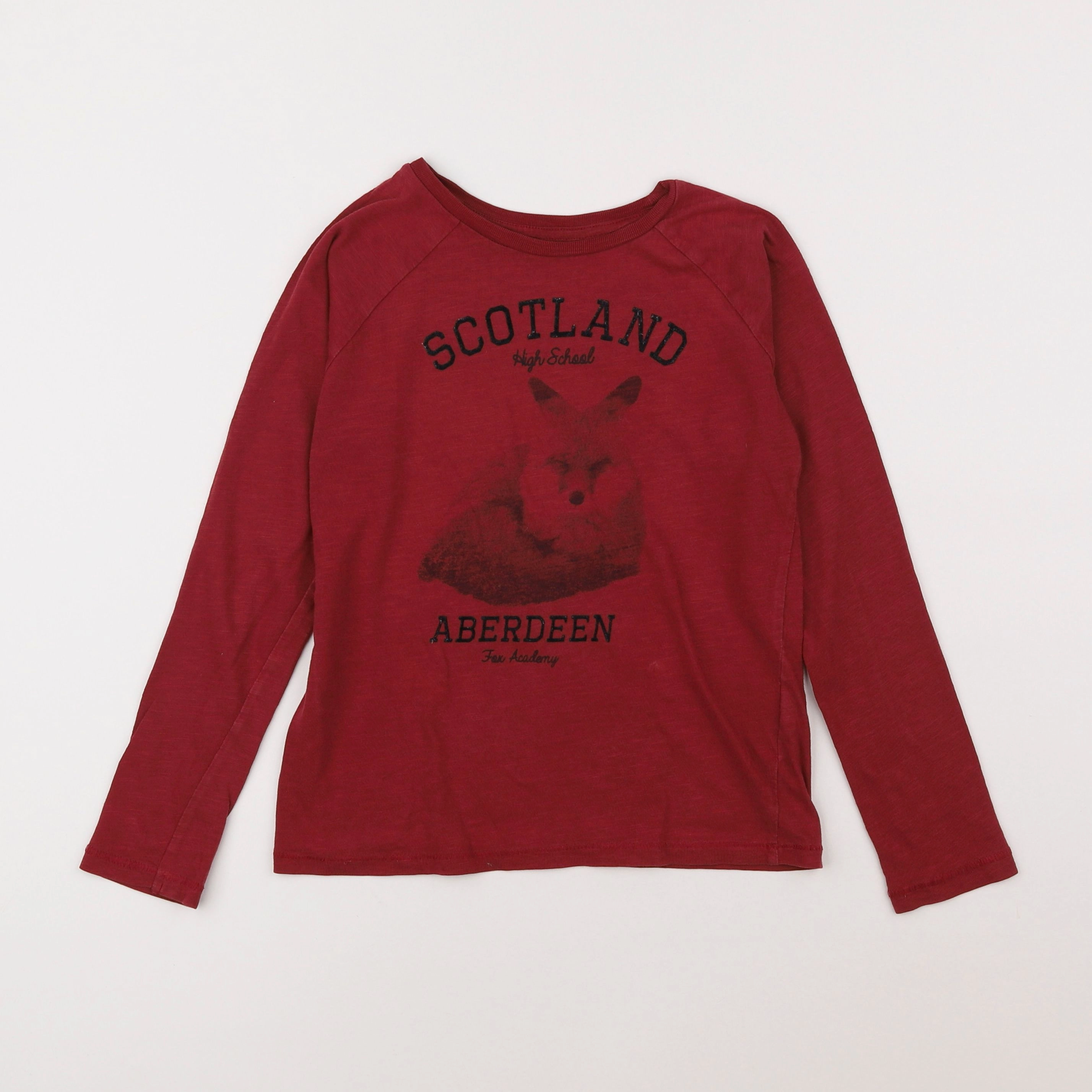 Monoprix - tee-shirt rouge - 10 ans