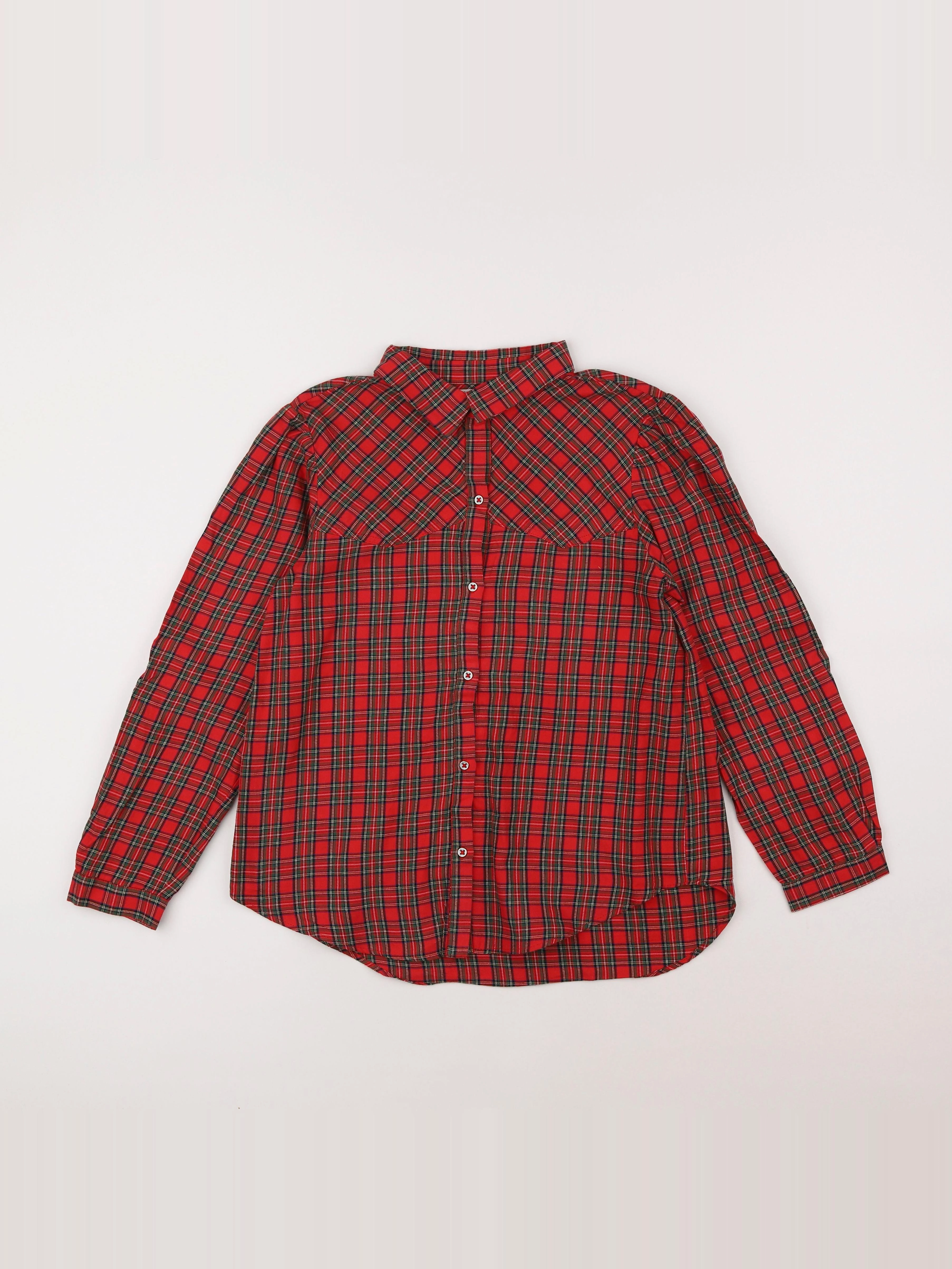 Zara - chemise rouge - 11/12 ans
