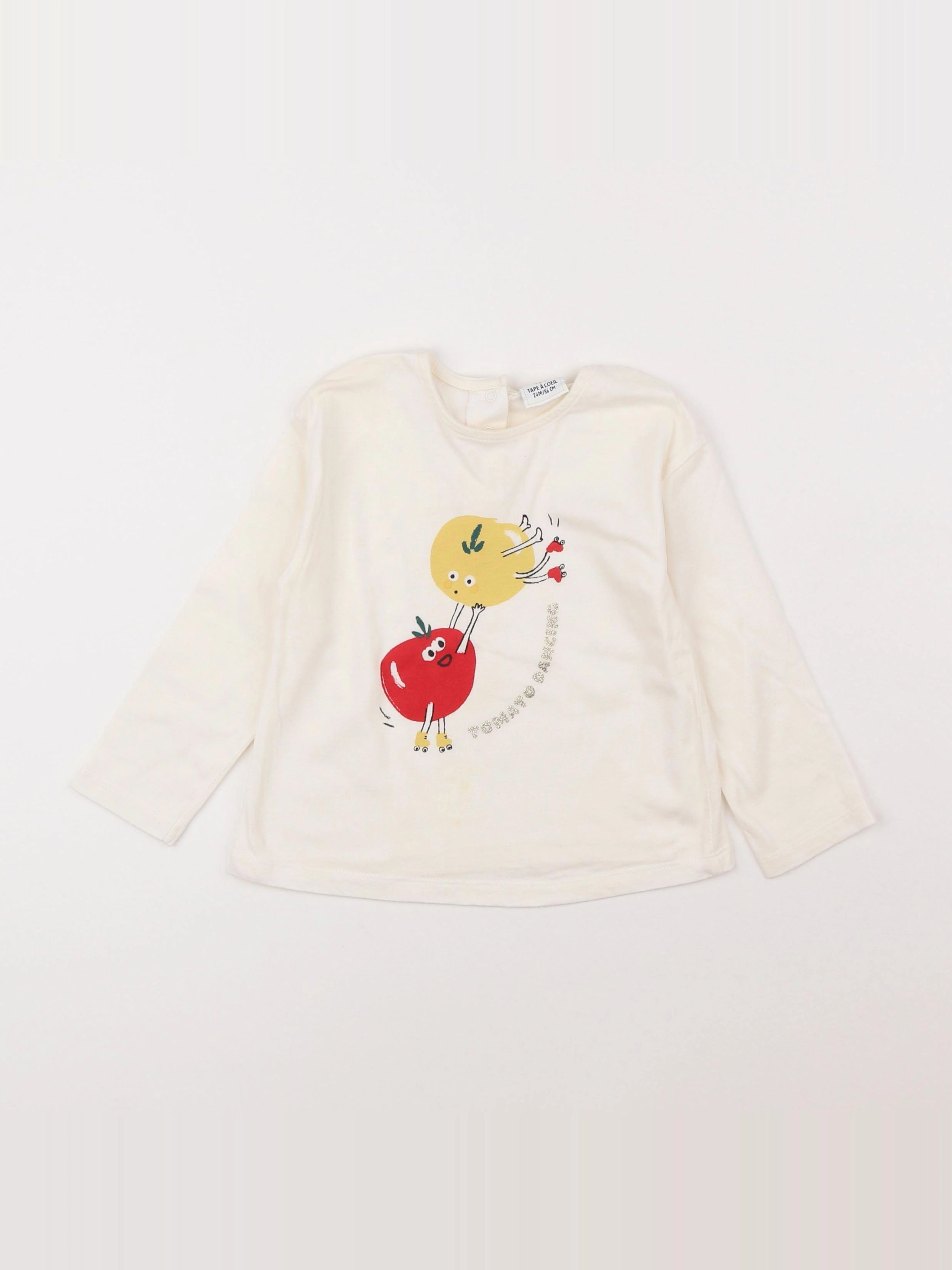 Tape à l'oeil - tee-shirt beige - 2 ans