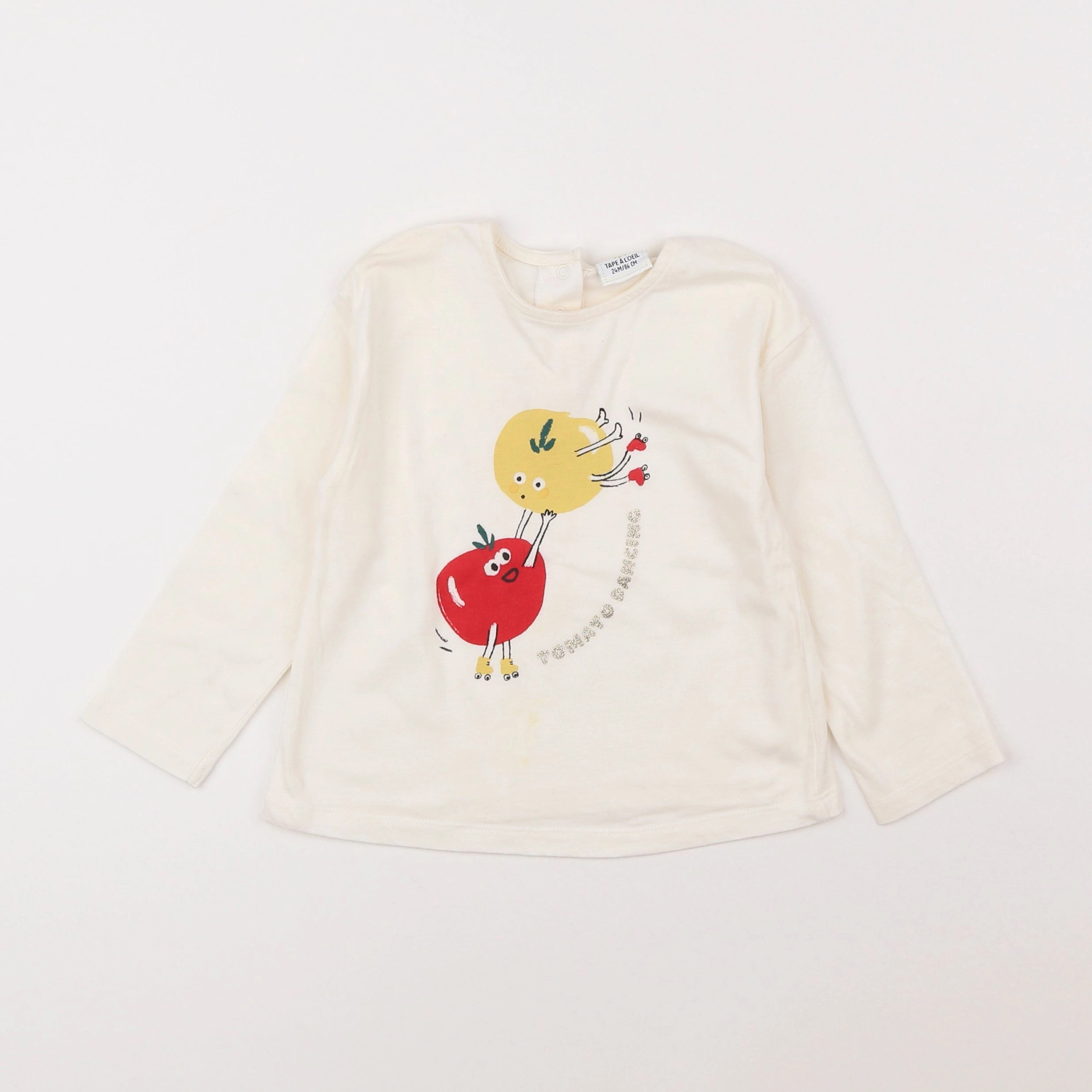 Tape à l'oeil - tee-shirt beige - 2 ans