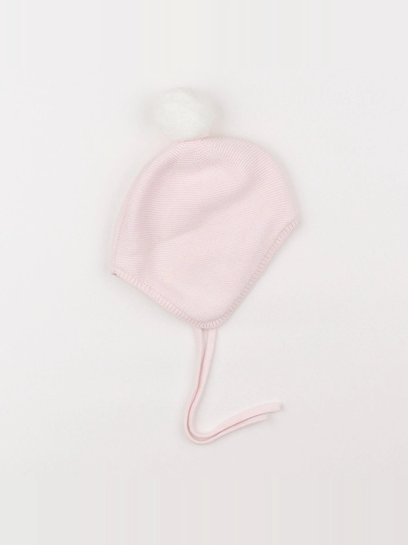 Jacadi - bonnet rose - 3 mois