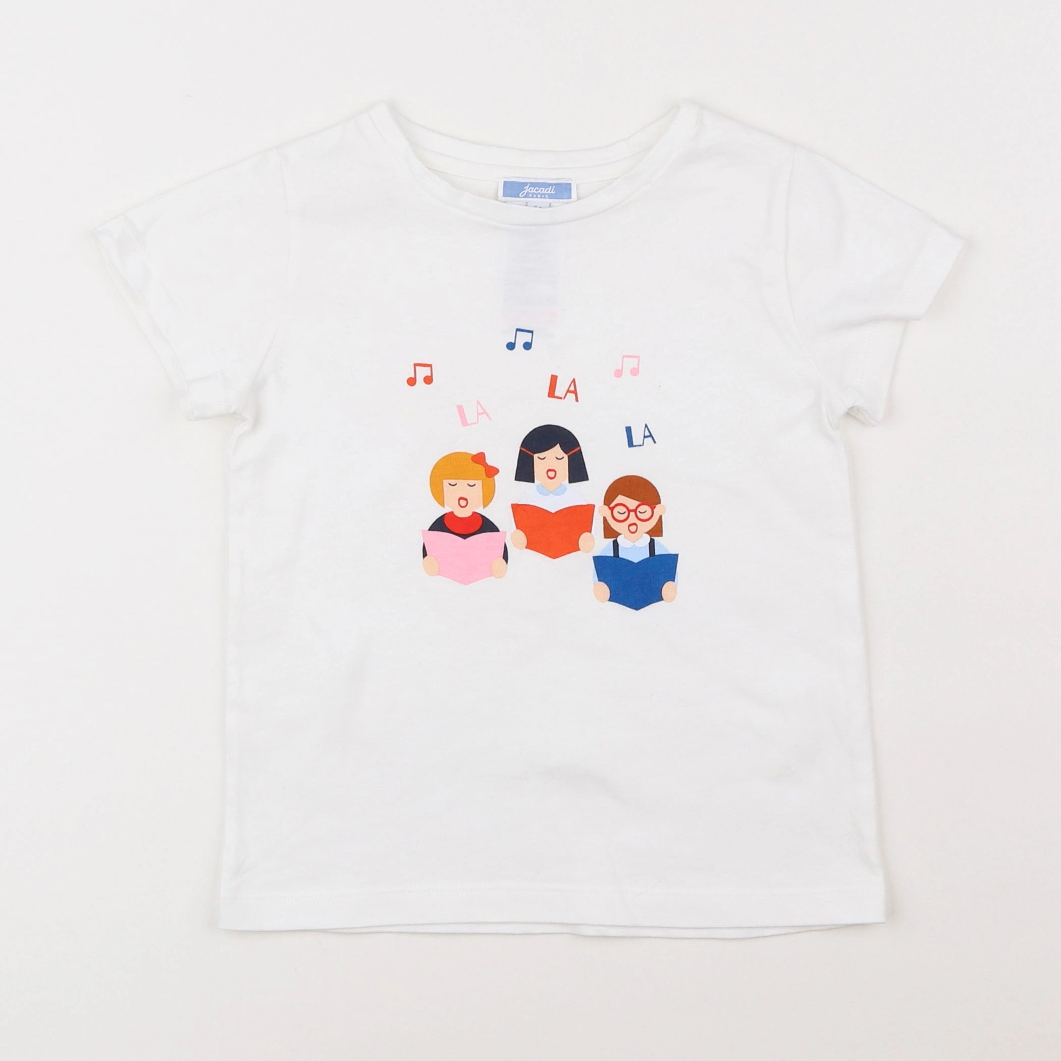 Jacadi - tee-shirt blanc - 6 ans