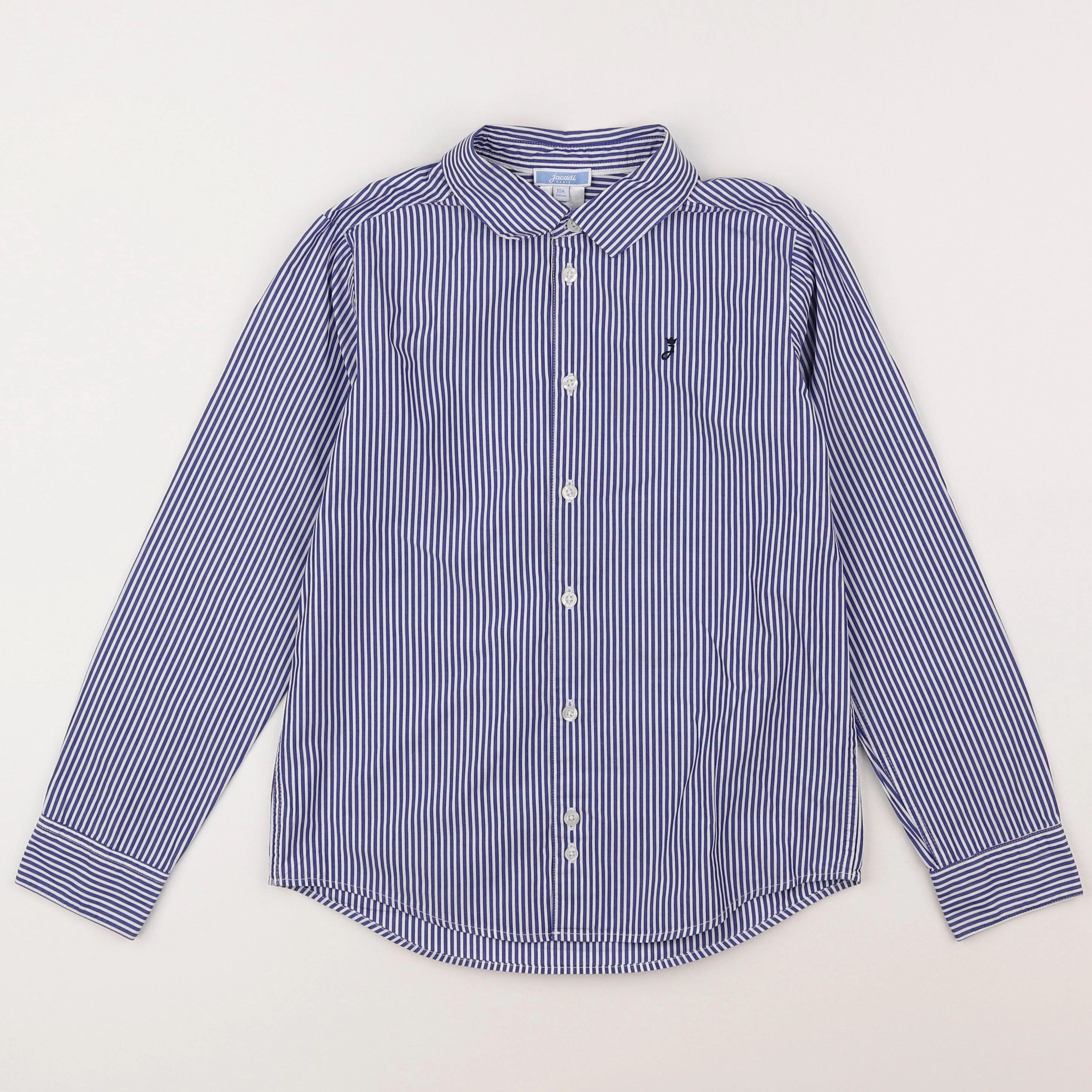 Jacadi - chemise bleu - 10 ans