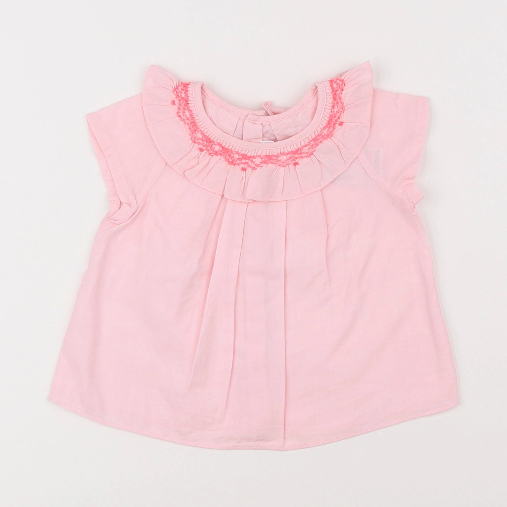 Jacadi - blouse rose - 12 mois