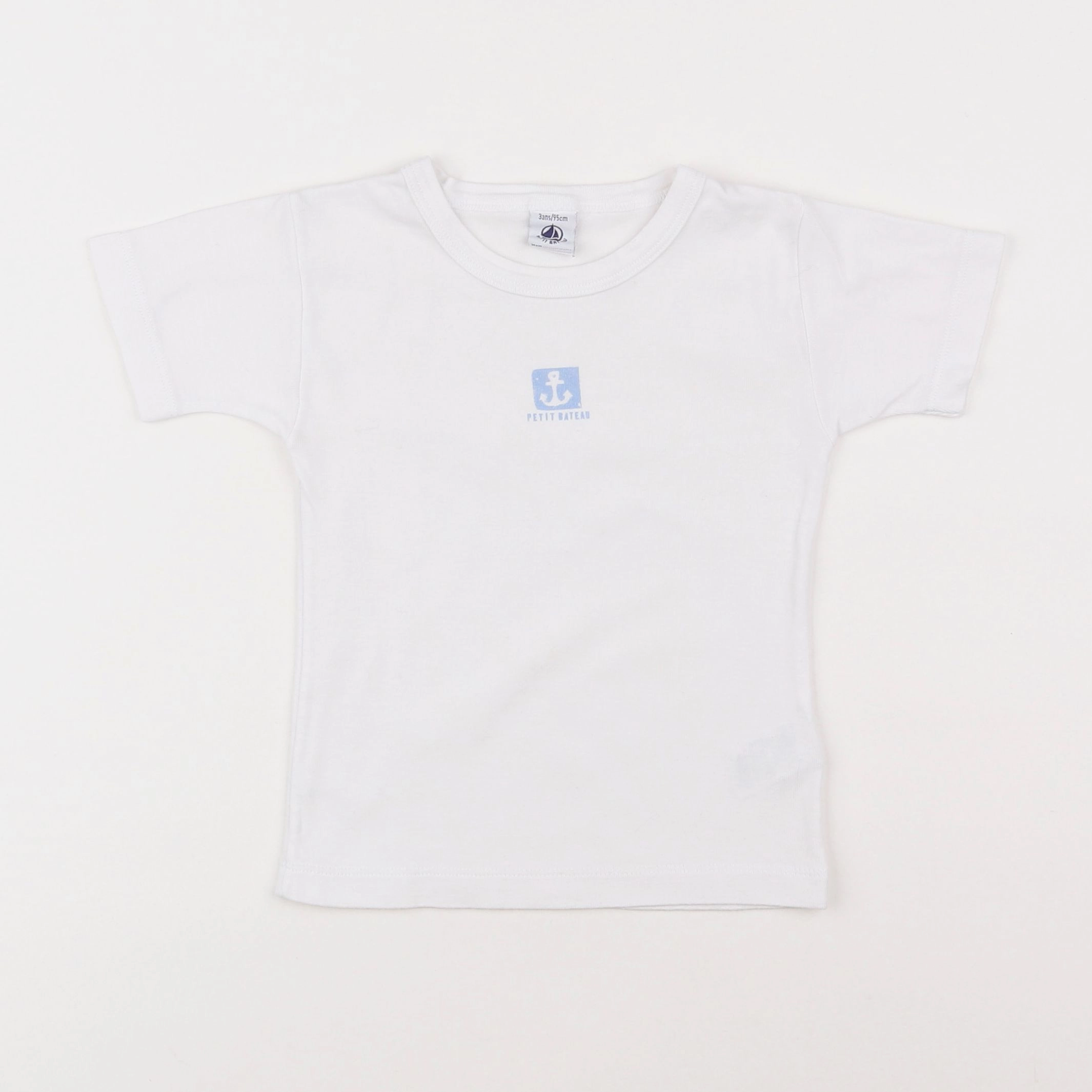 Petit Bateau - maillot de corps blanc - 3 ans