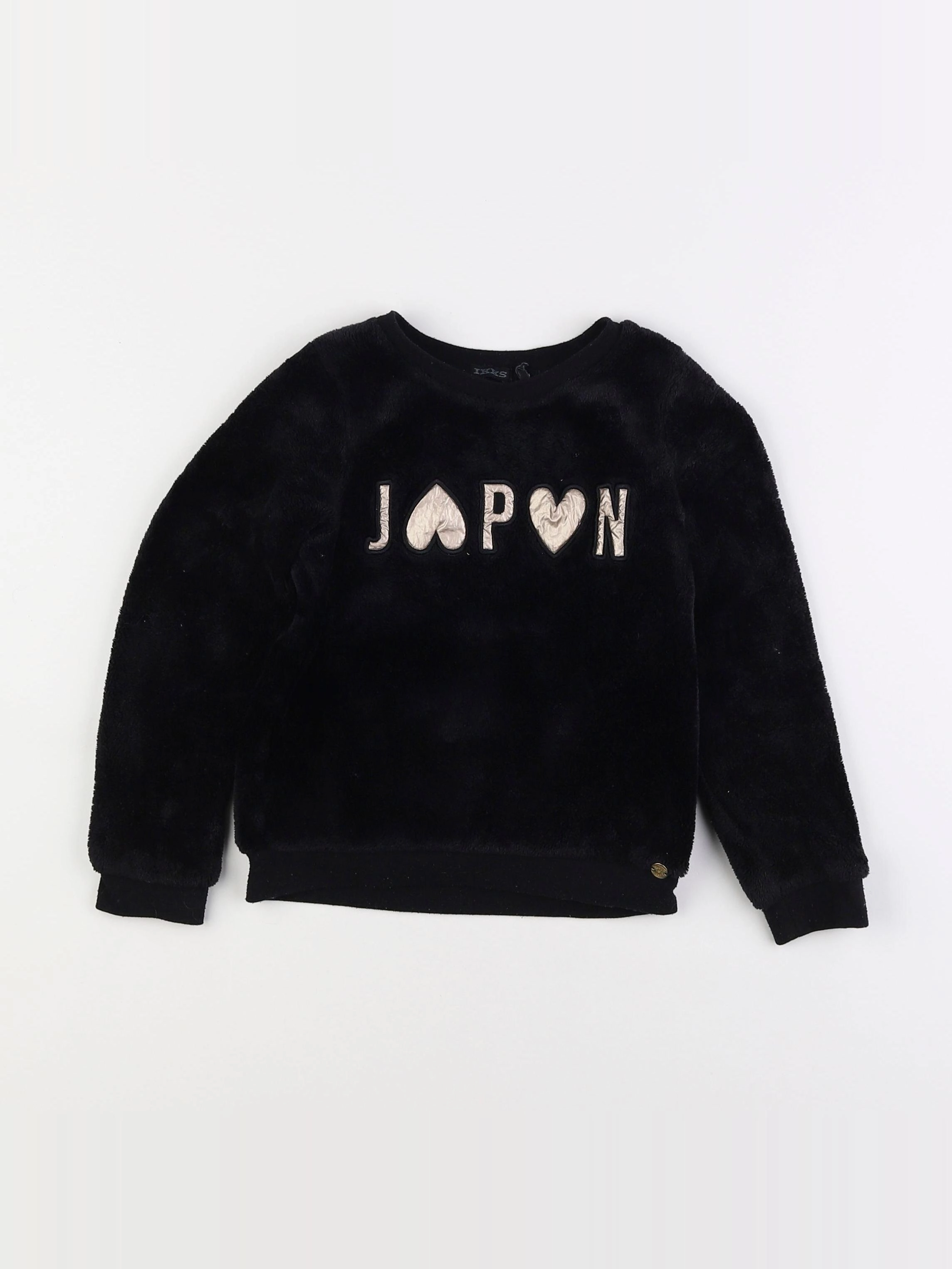 IKKS - sweat noir - 6 ans