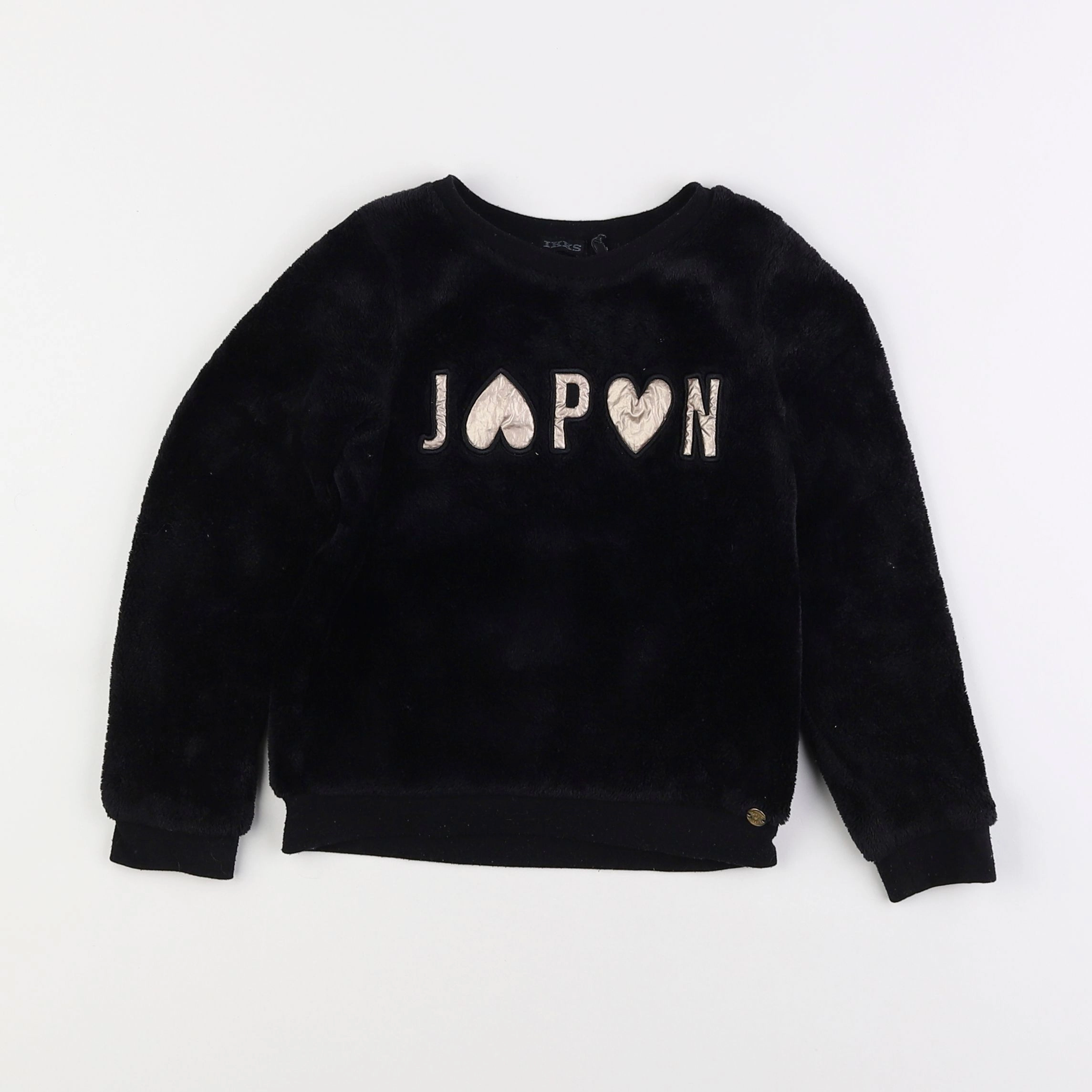 IKKS - sweat noir - 6 ans