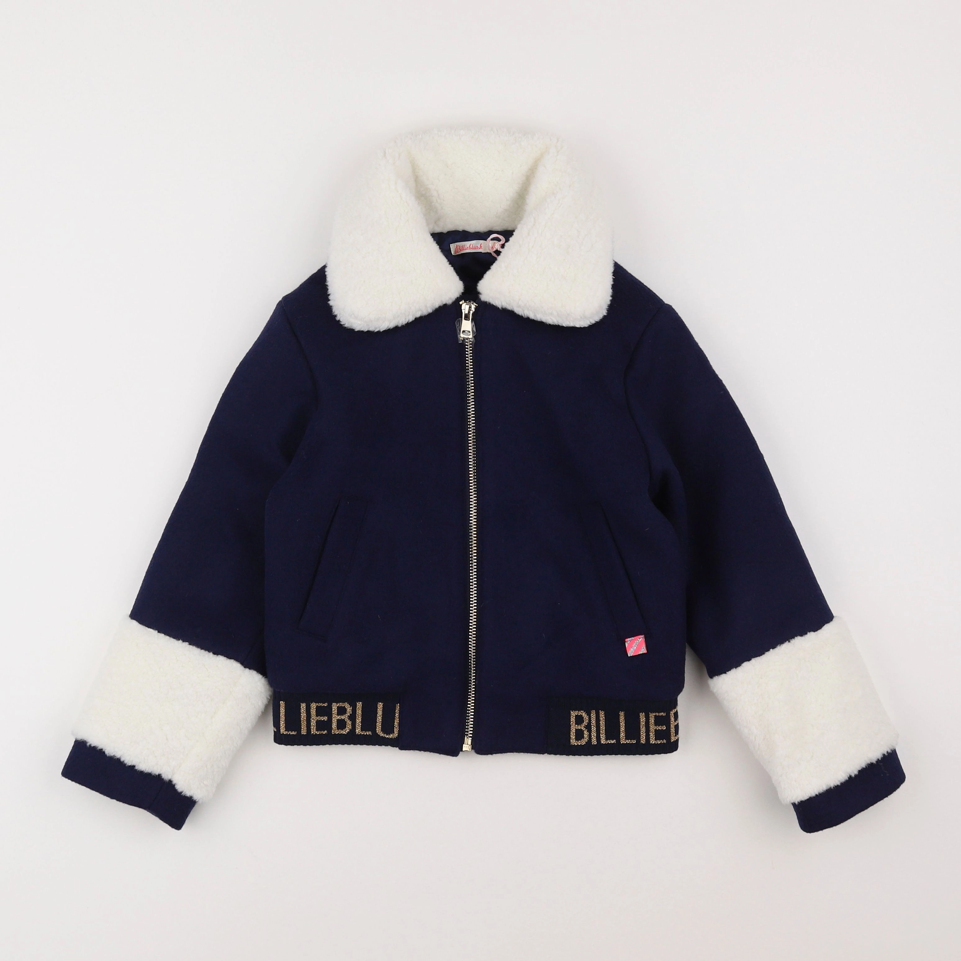 Billie Blush - manteau bleu - 6 ans