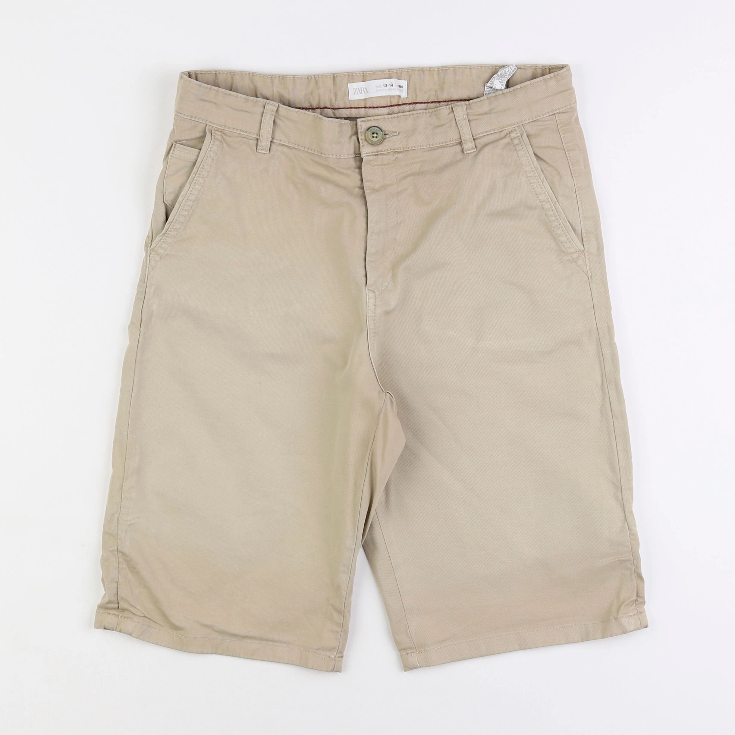 Zara - short marron - 13/14 ans