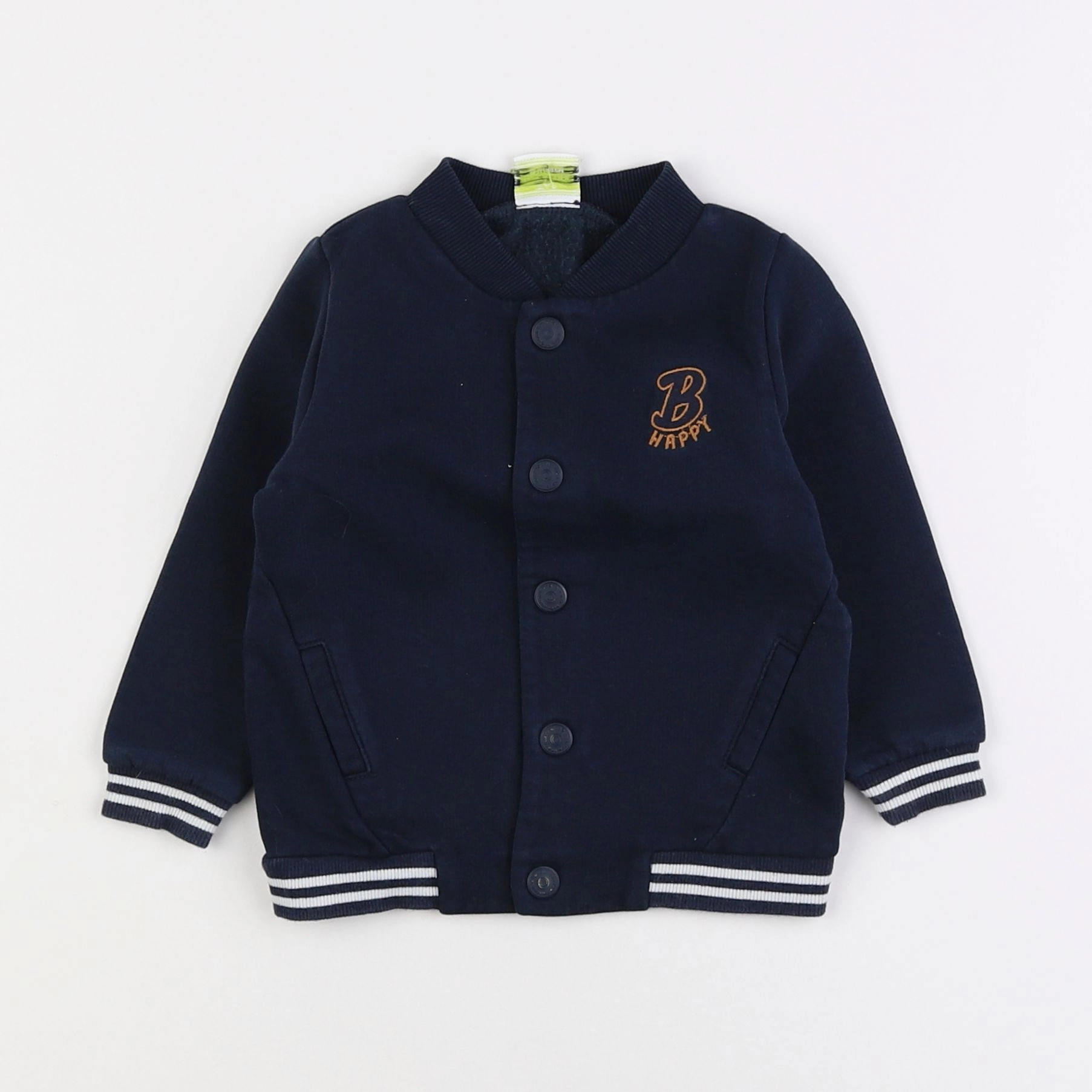 Tape à l'oeil - sweat bleu - 18 mois