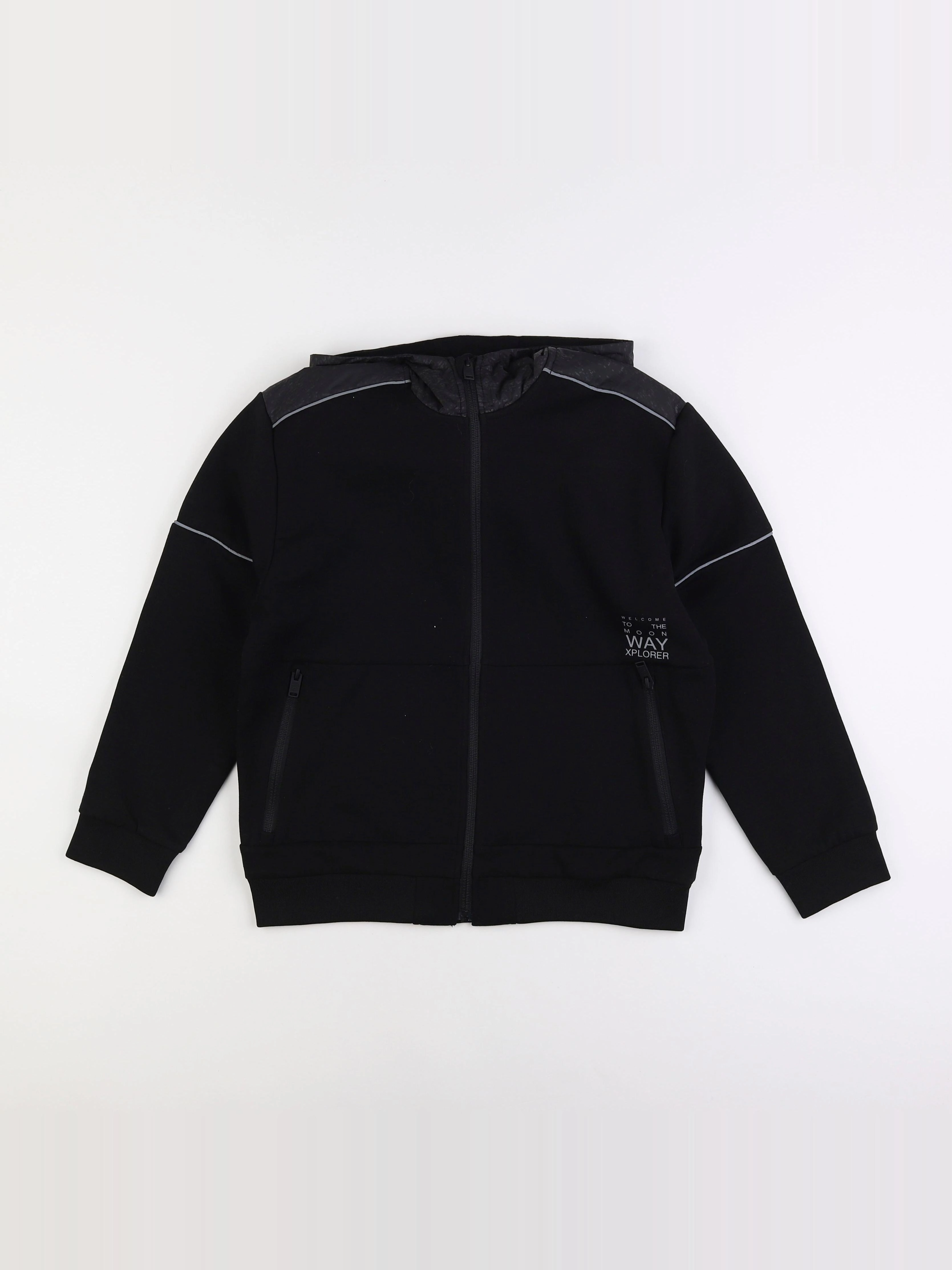 IKKS - veste noir - 12 ans