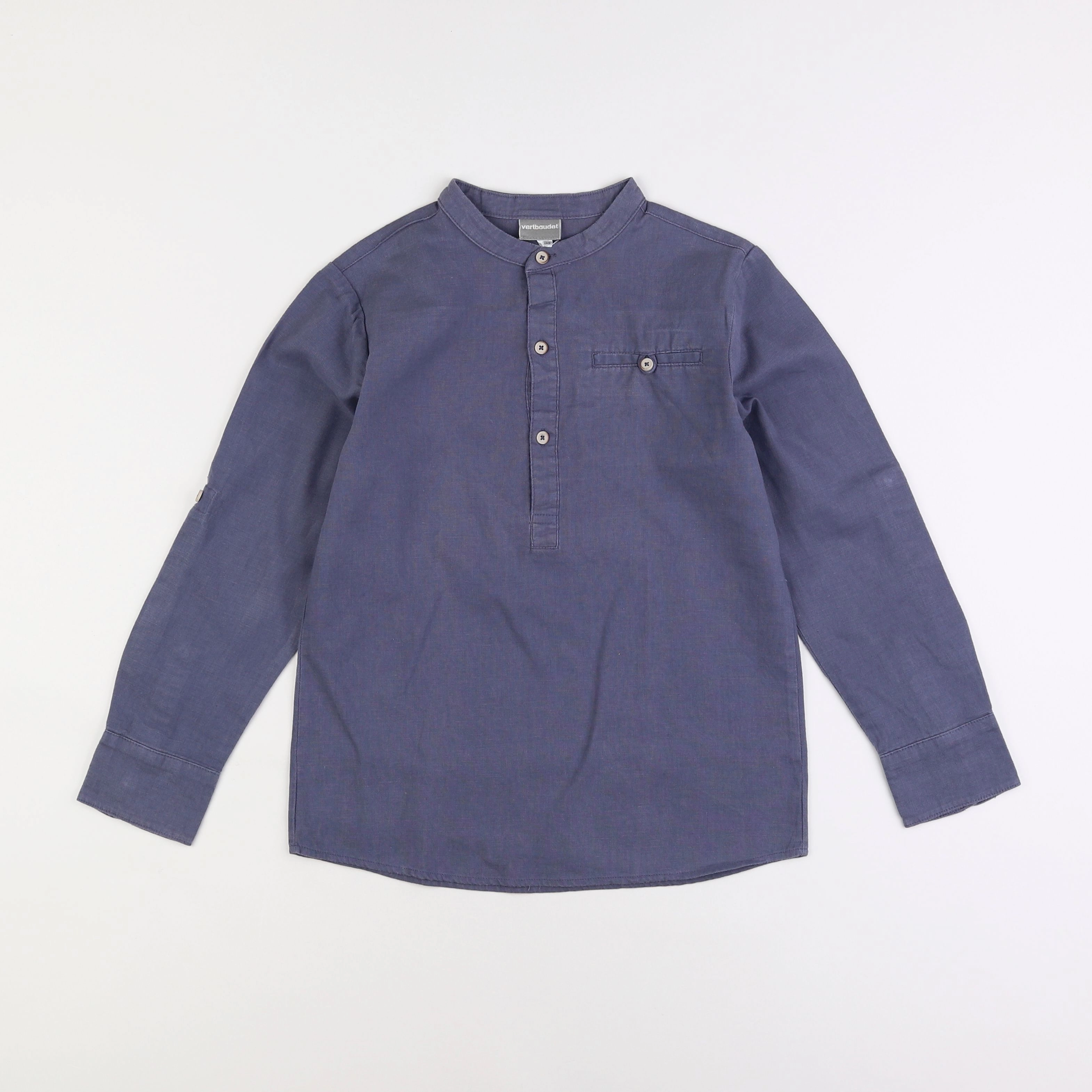 Vertbaudet - chemise bleu - 10 ans